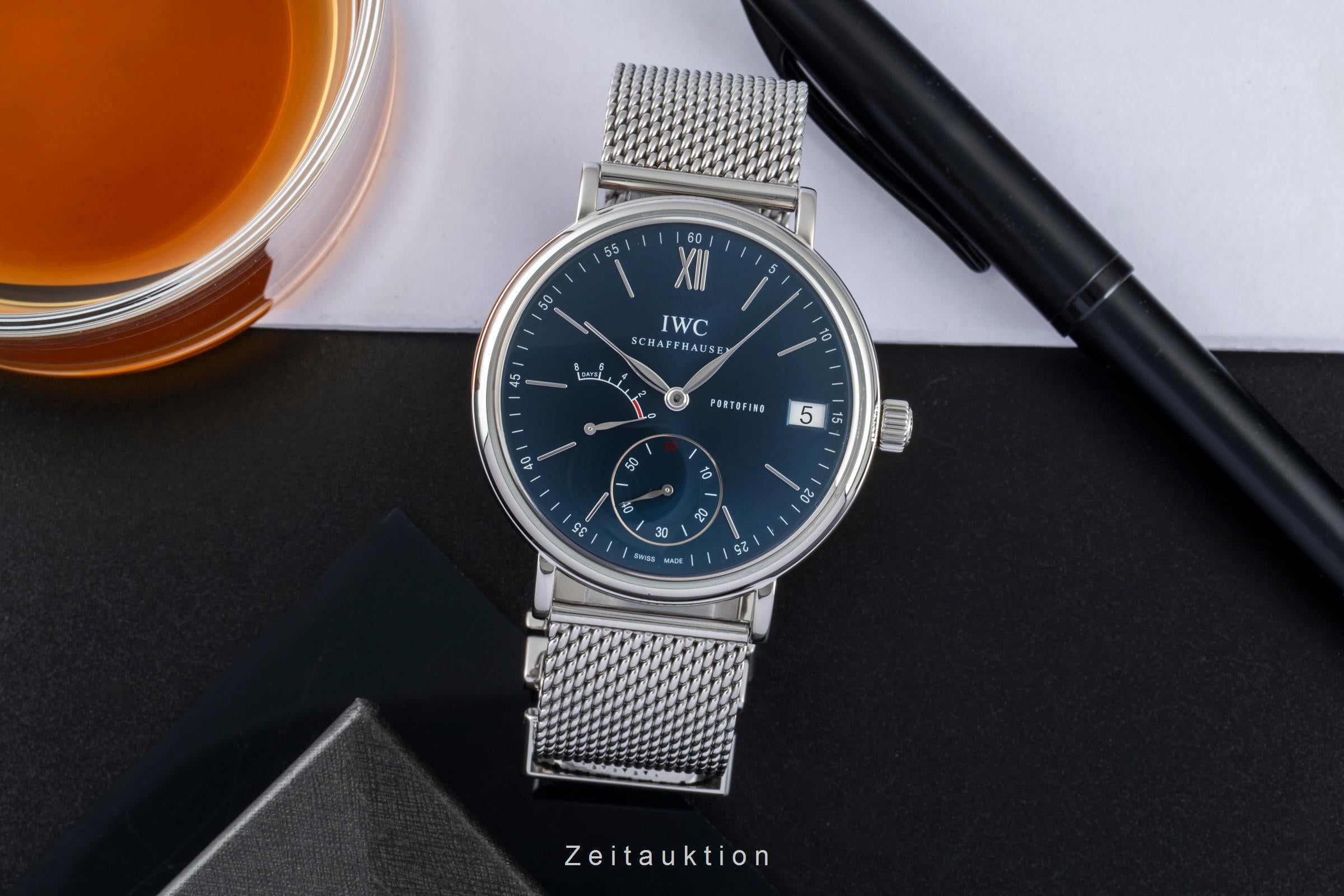 IWC Portofino acier à remontage manuel montre pour hommes IW510116  [2506867]