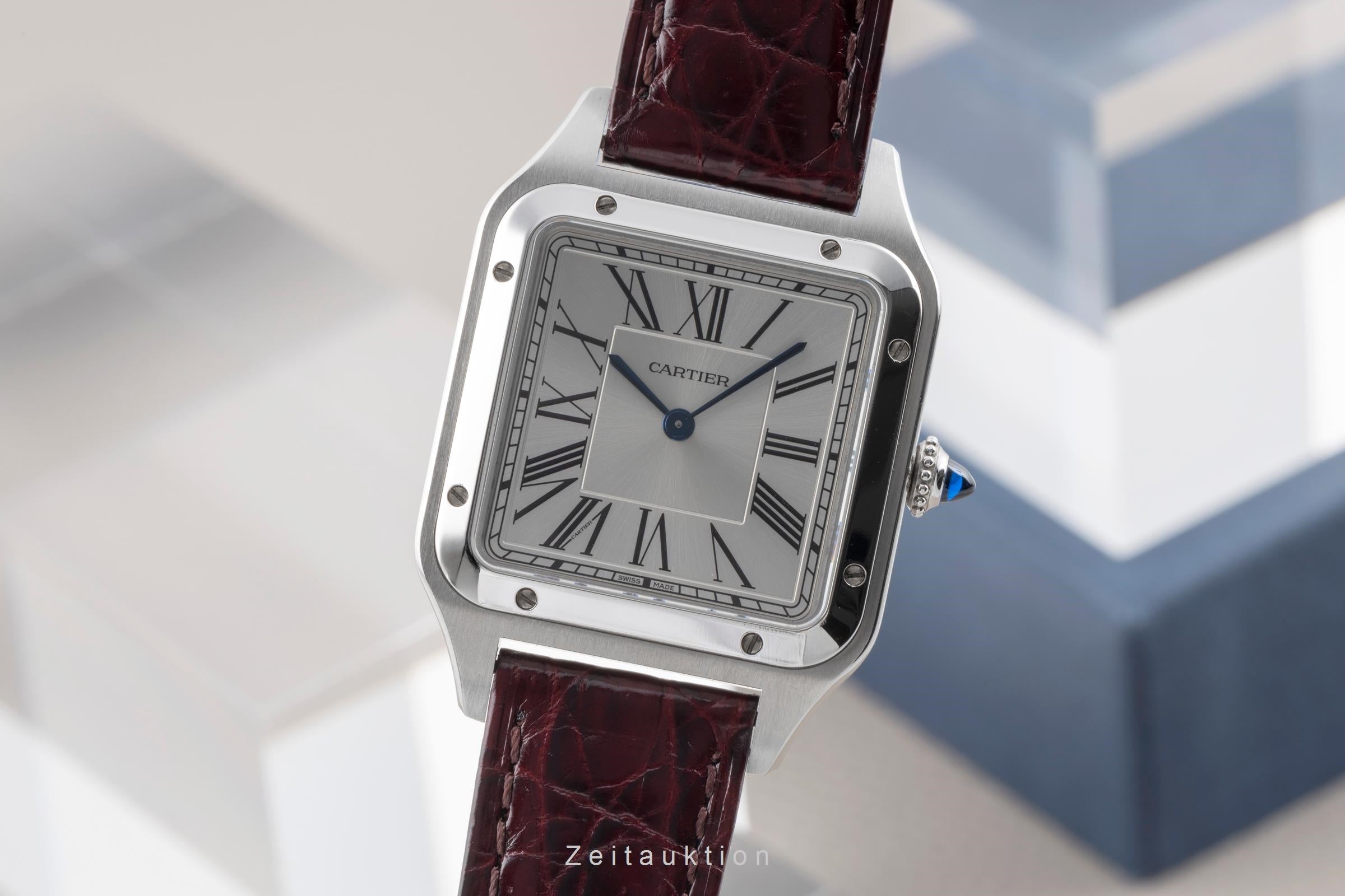 Cartier Santos Dumont steel quartz Kal. 157 Ref. WSSA0022 | 2506869