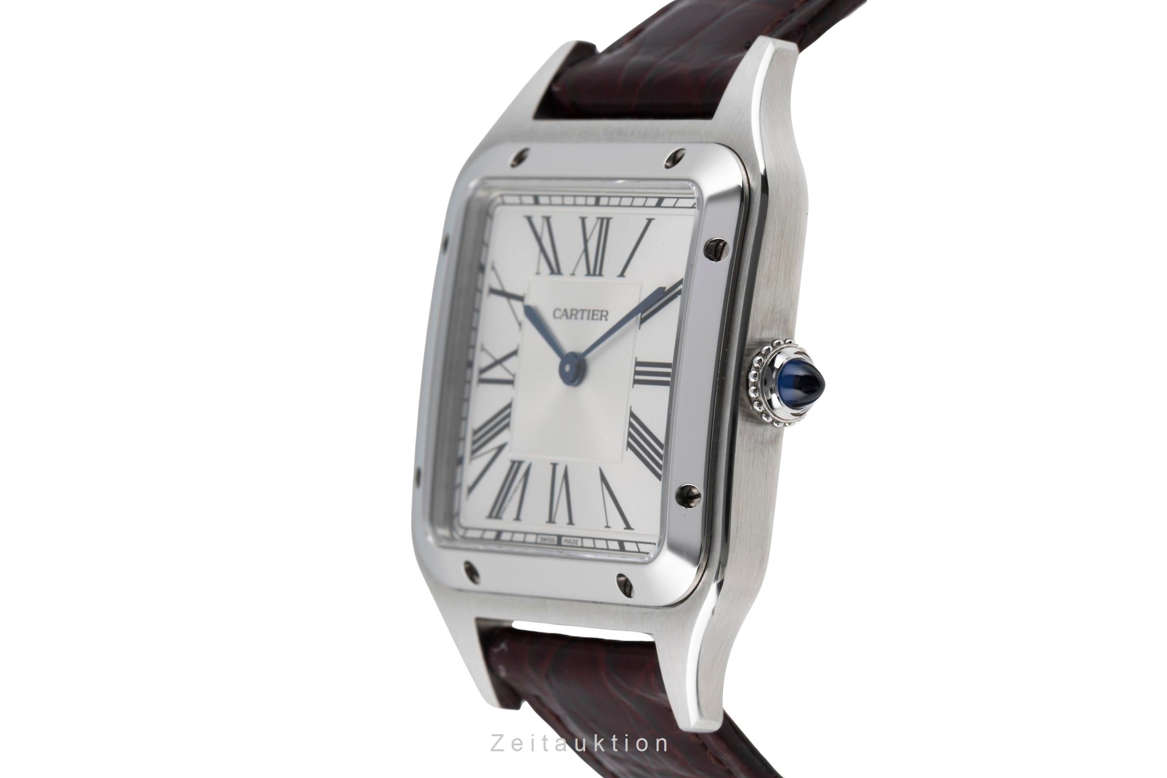 Cartier Santos Dumont acier quartz montre pour hommes WSSA0022 LP: 4950EUR  [2506869]