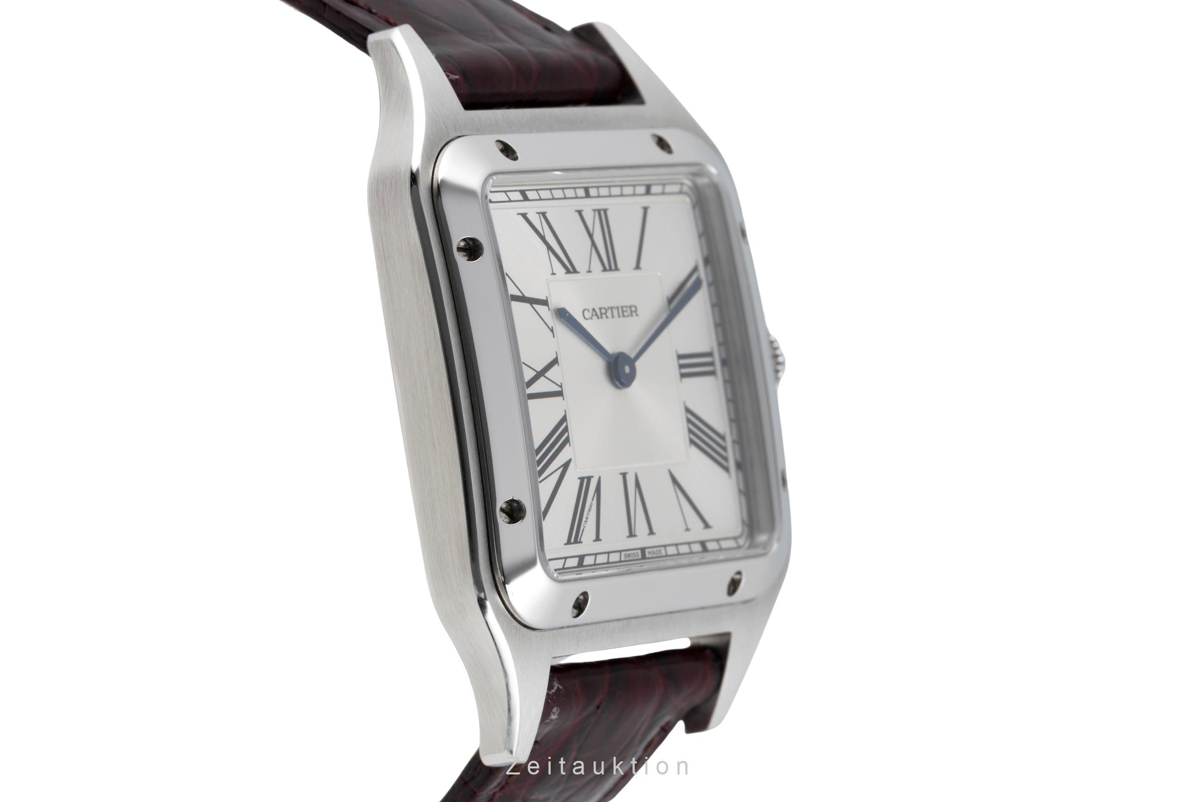 Cartier Santos Dumont acier quartz montre pour hommes WSSA0022 LP: 4950EUR  [2506869]
