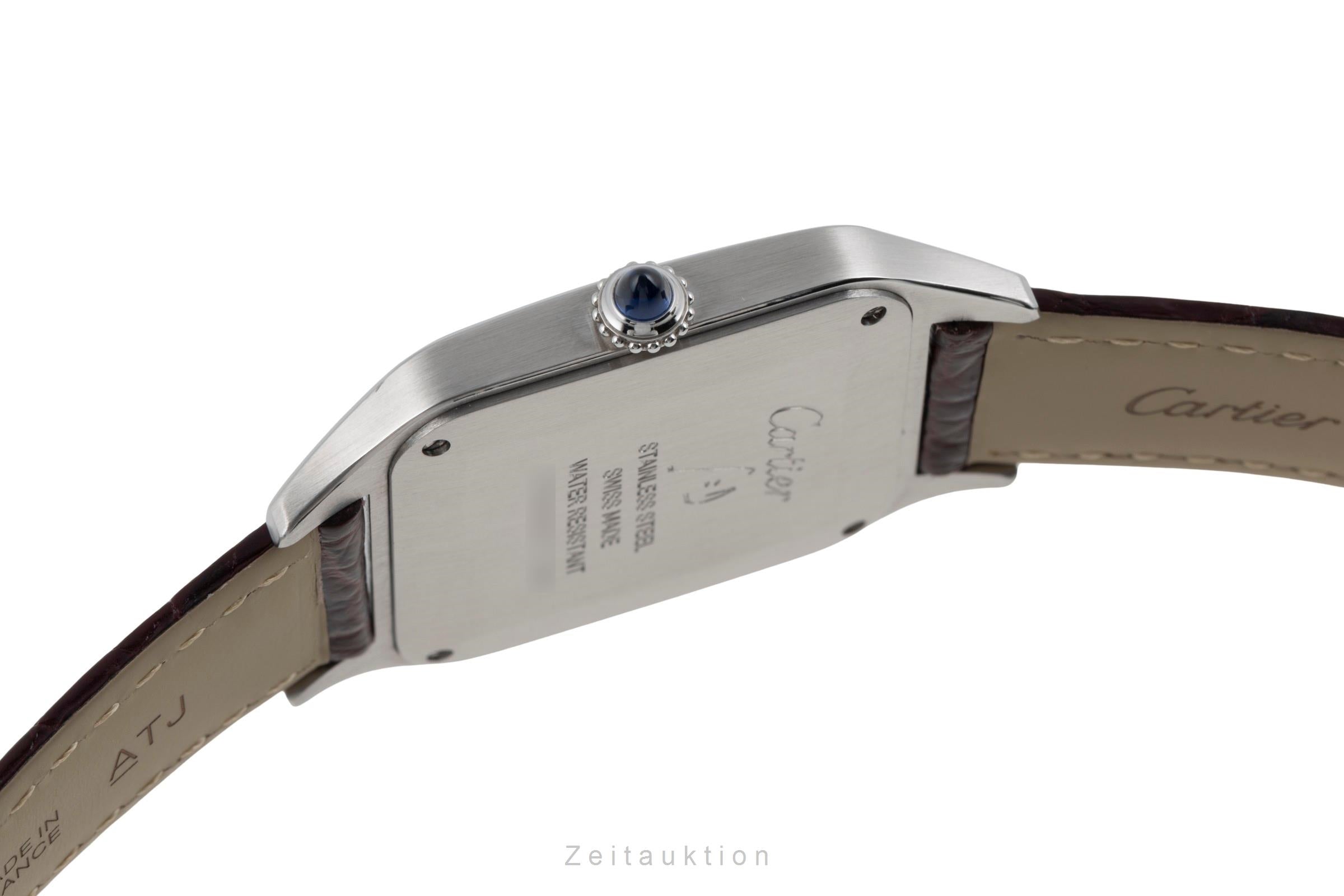 Cartier Santos Dumont acier quartz montre pour hommes WSSA0022 LP: 4950EUR  [2506869]