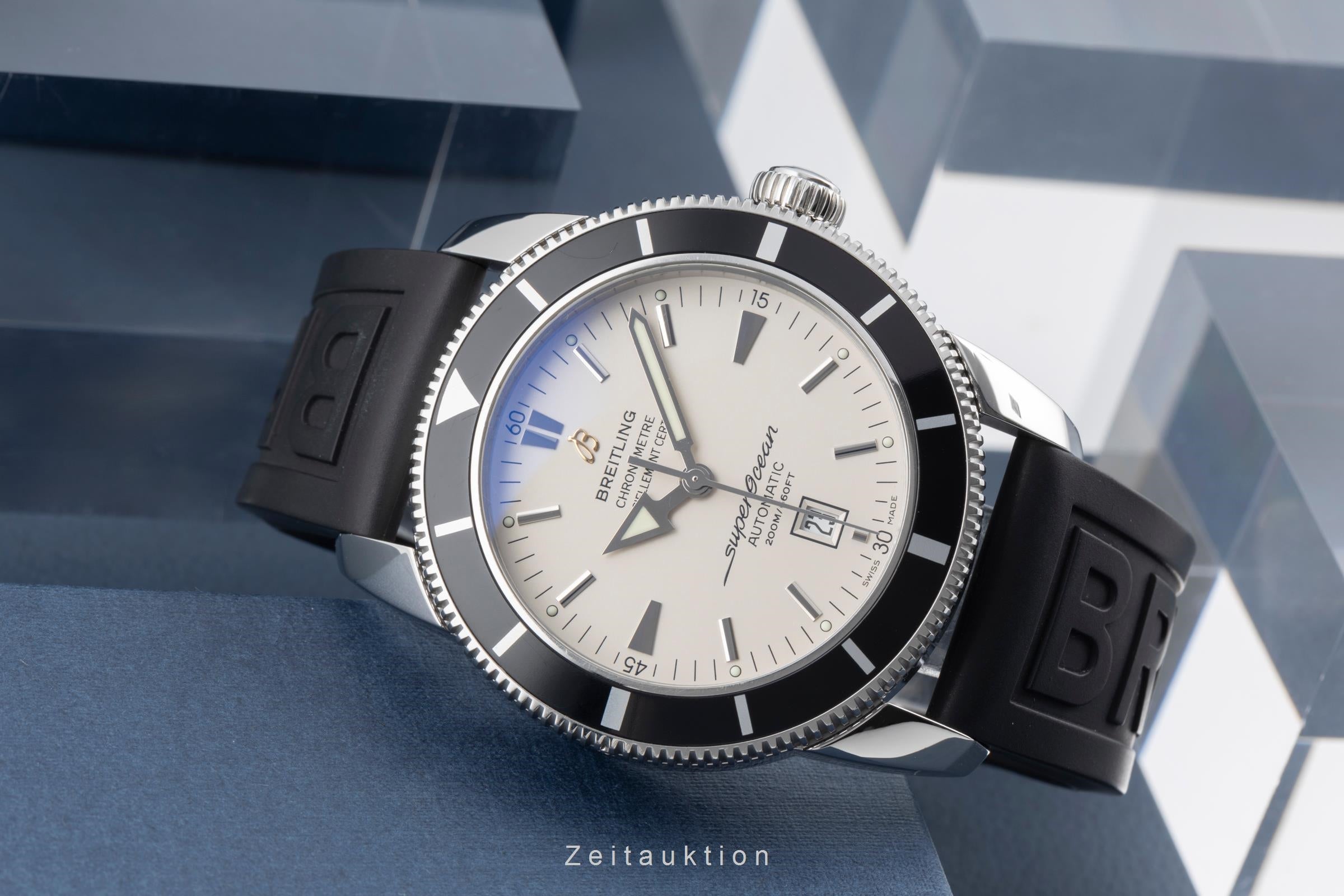 Breitling Superocean Heritage 46 acier automatique montre pour hommes A1732024/ G642 LP: 6250EUR  [2506870]