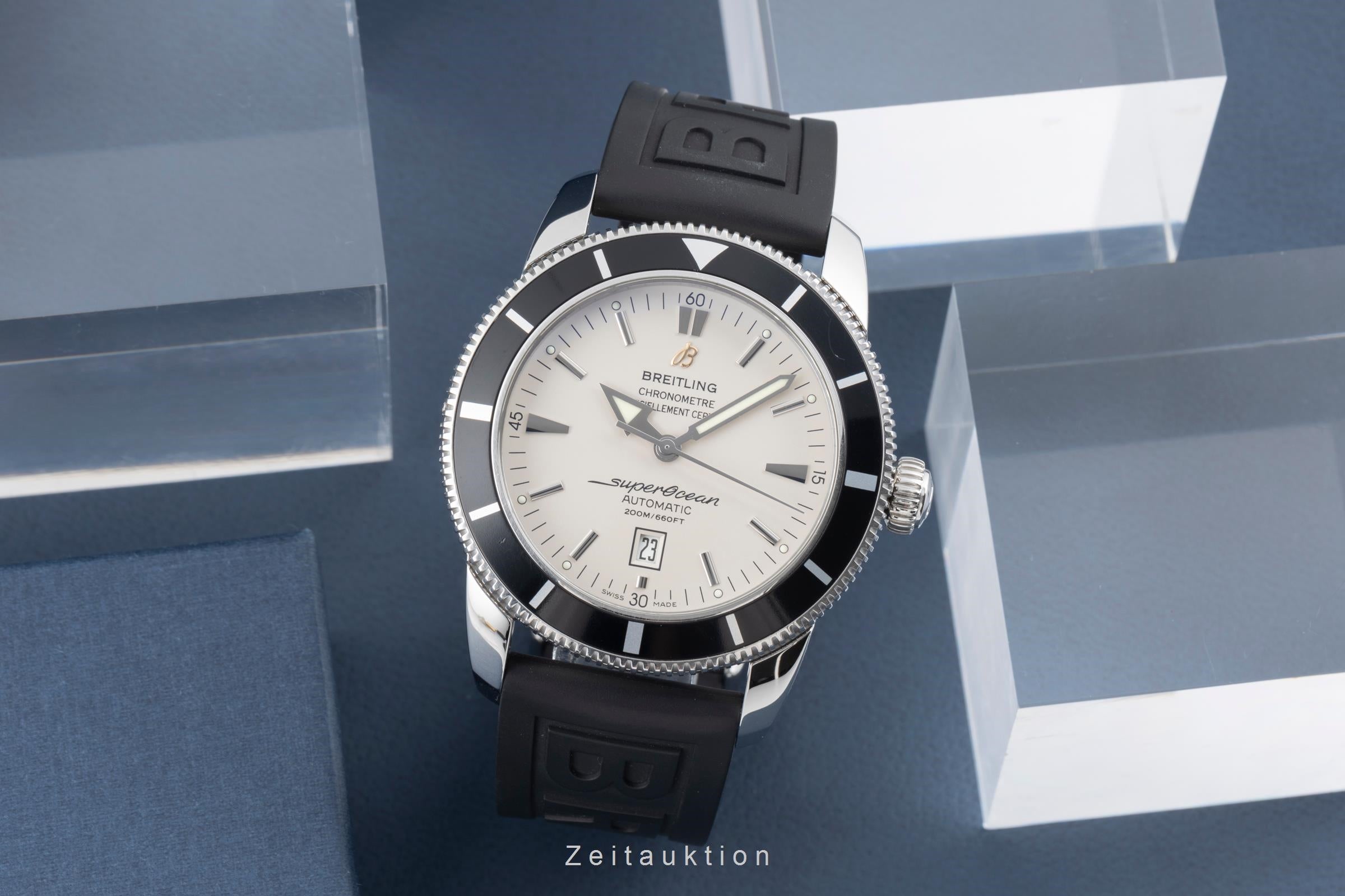 Breitling Superocean Heritage 46 acier automatique montre pour hommes A1732024/ G642 LP: 6250EUR  [2506870]