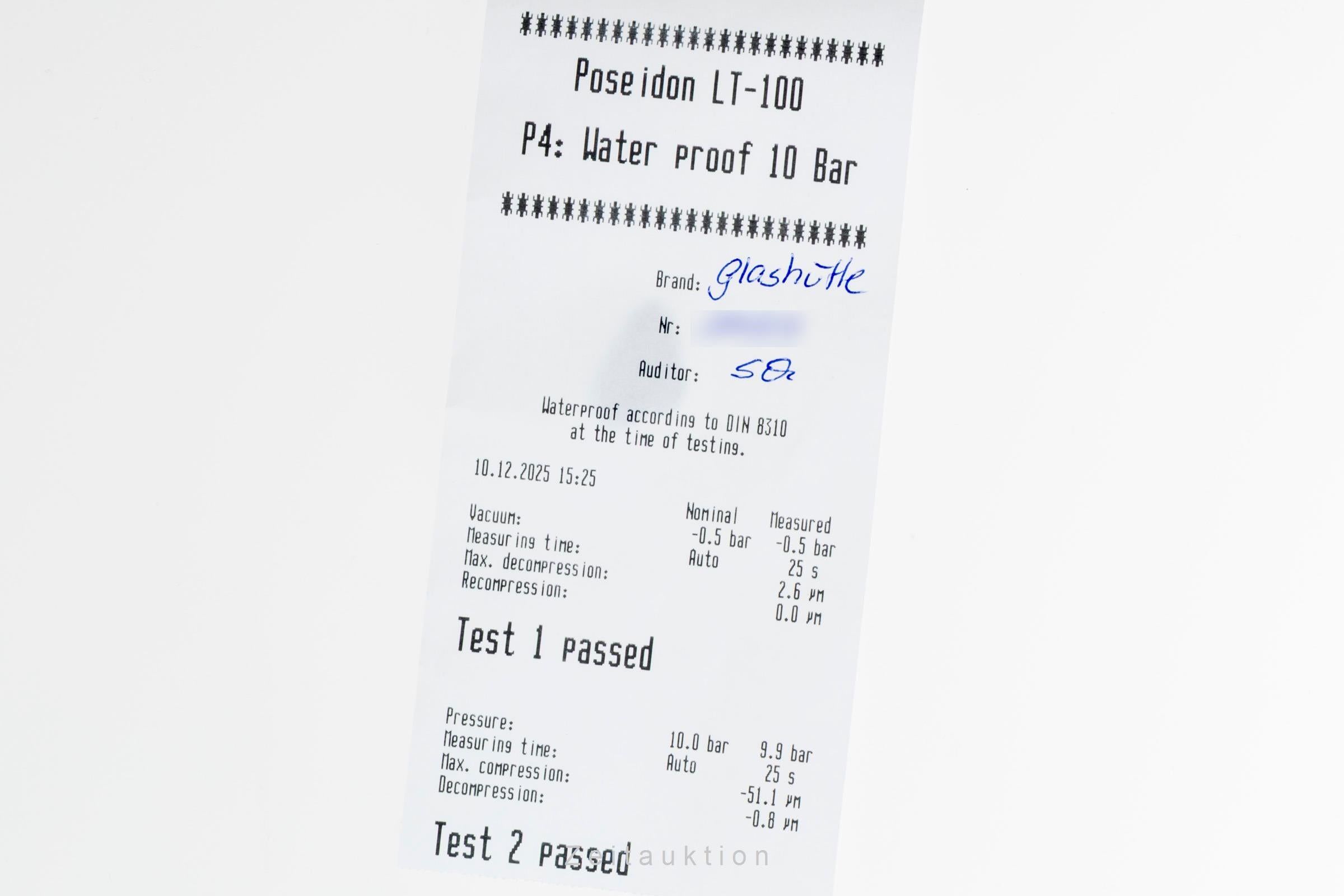 Glashütte Sport Evolution Chronograph Stahl Automatik Ref. 39-31-43-03 B&P 2010 [2506871]