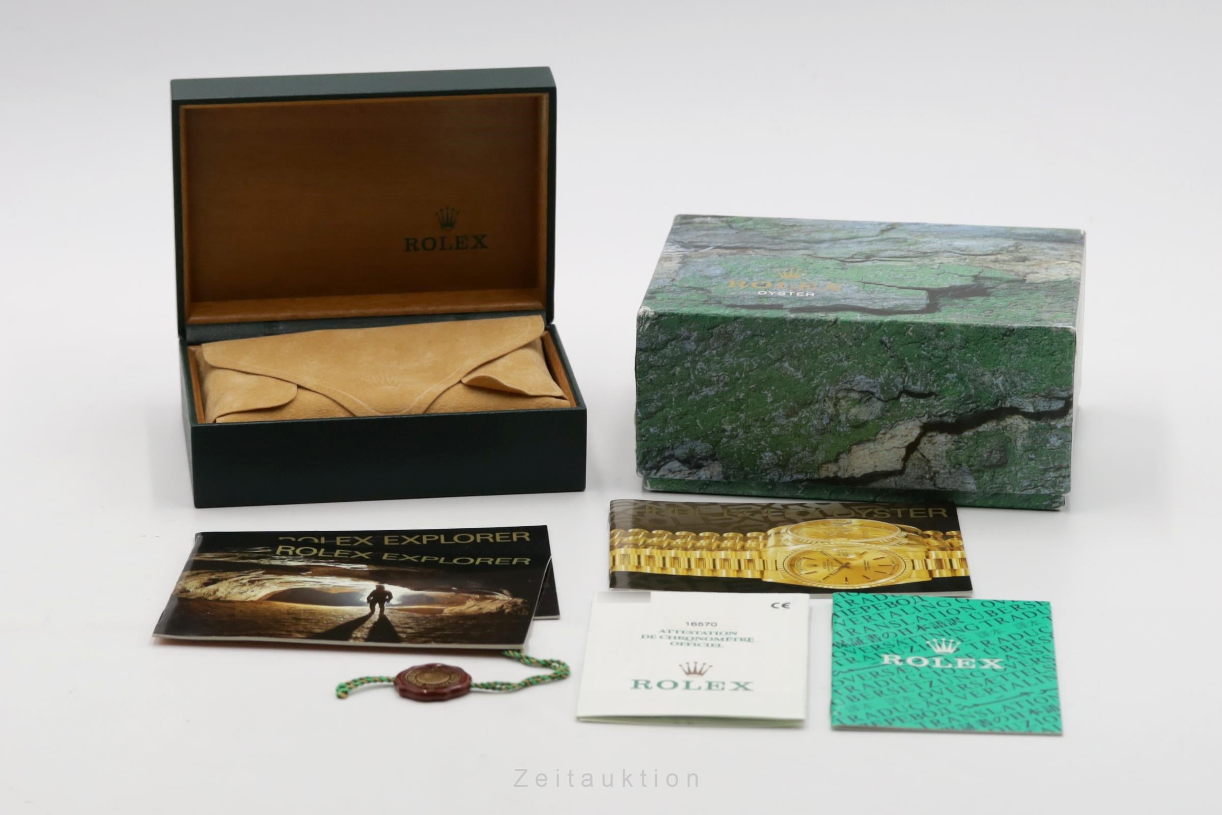 Rolex Explorer II steel automatic men's watch 16570  [2506885]