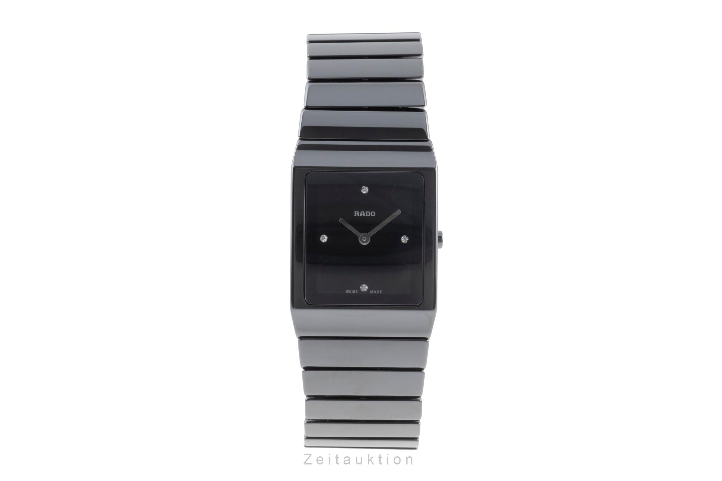 Rado Diastar Ceramica ceramic / titanium quartz women's watch R21702702  [2506886]
