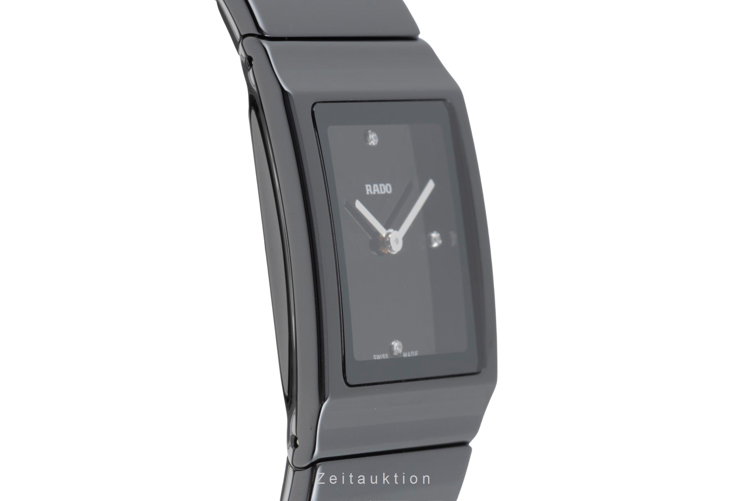 Rado Diastar Ceramica ceramic / titanium quartz women's watch R21702702  [2506886]