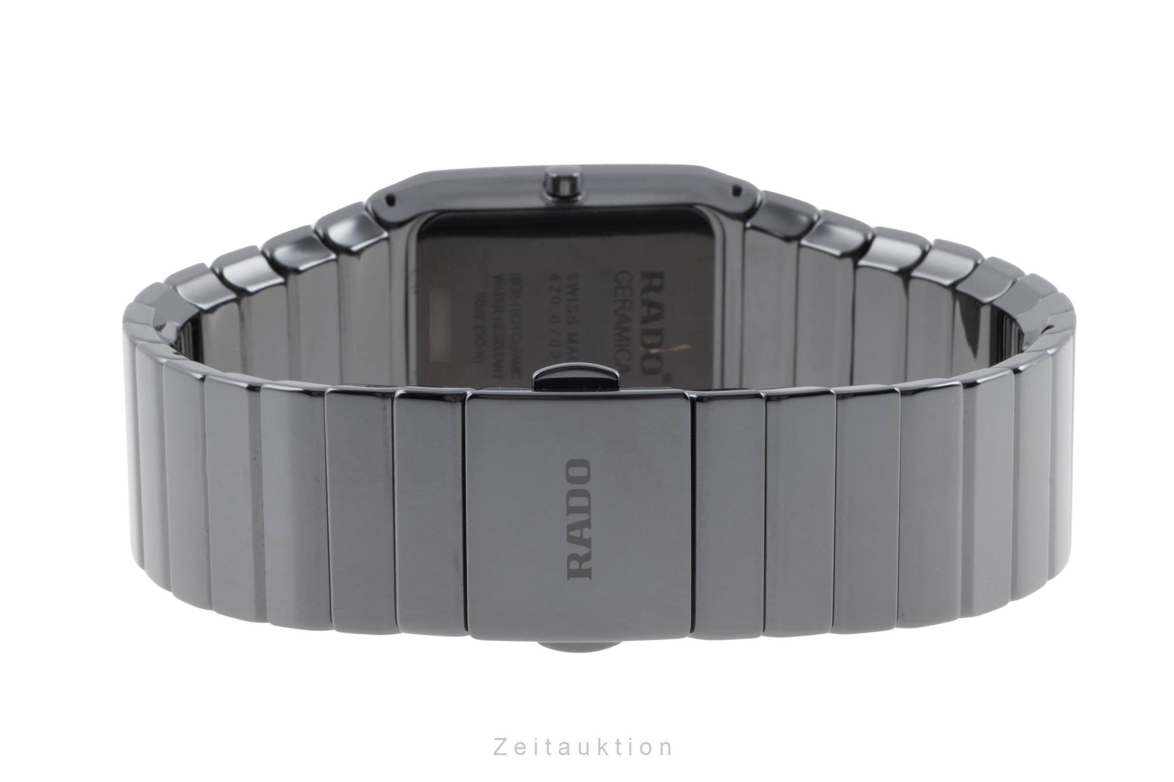 Rado Diastar Ceramica ceramic / titanium quartz women's watch R21702702  [2506886]