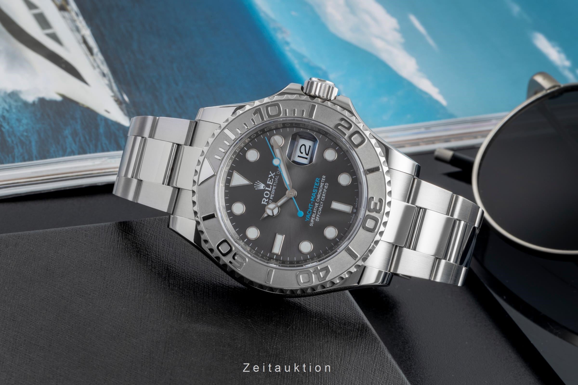 Rolex Yacht-Master steel / platinium automatic Kal. 3235 Ref