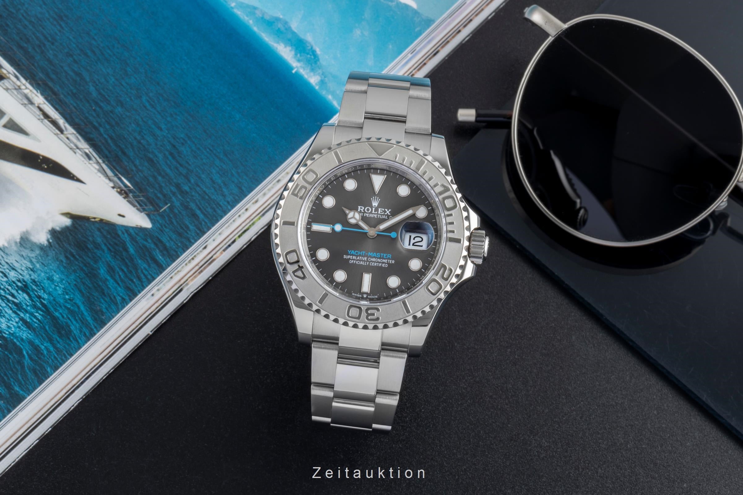 Rolex Yacht-Master 40 Stahl / Platin Automatik Oyster Perpetual 126622 B&P 2021 [2506888]