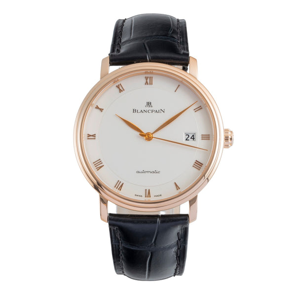 Blancpain Villeret Ultraflach 18k Roségold Automatik Herrenuhr Ref 6223-3642-55A [2506890]