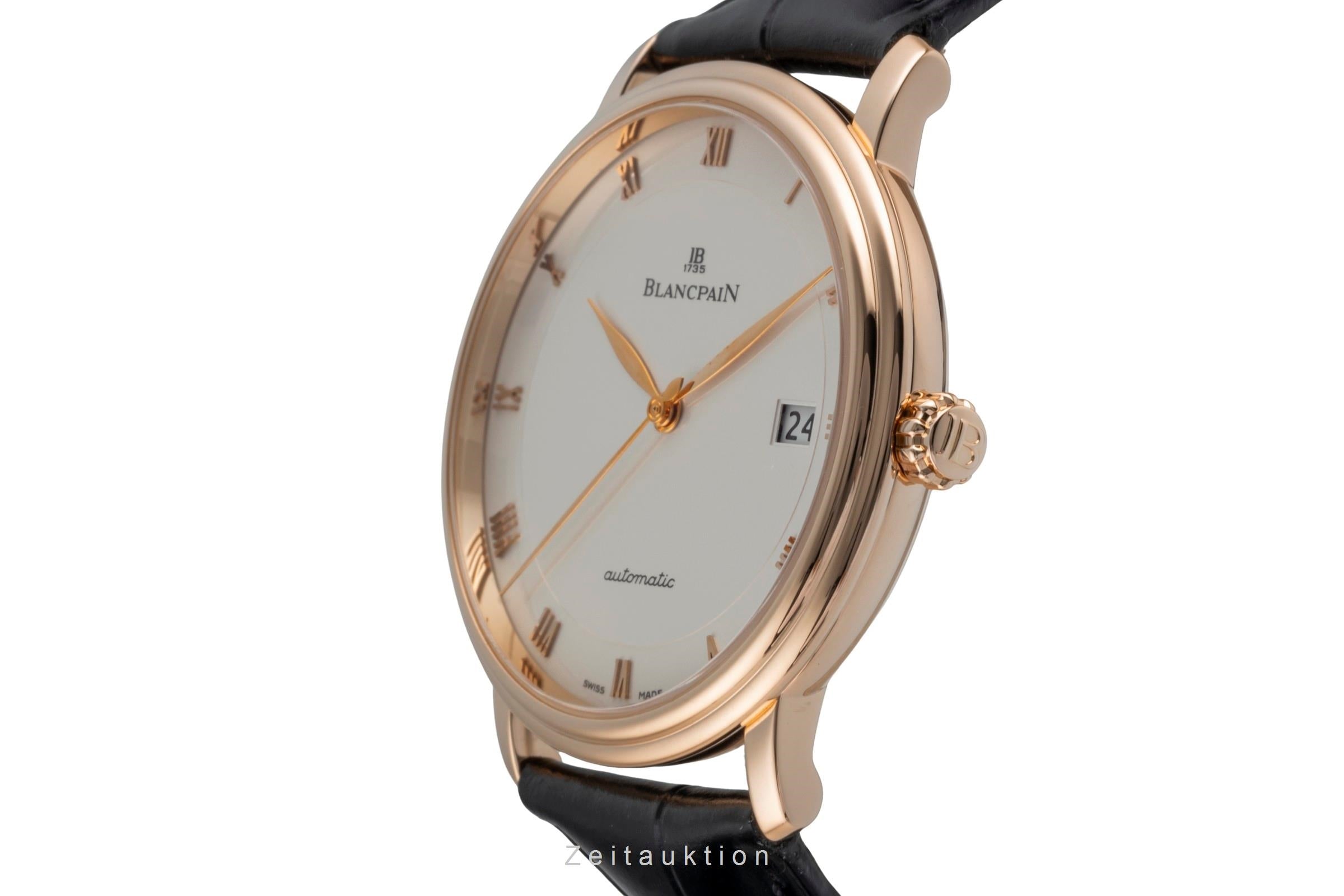 Blancpain Villeret Ultraflach 18k Roségold Automatik Herrenuhr Ref 6223-3642-55A [2506890]
