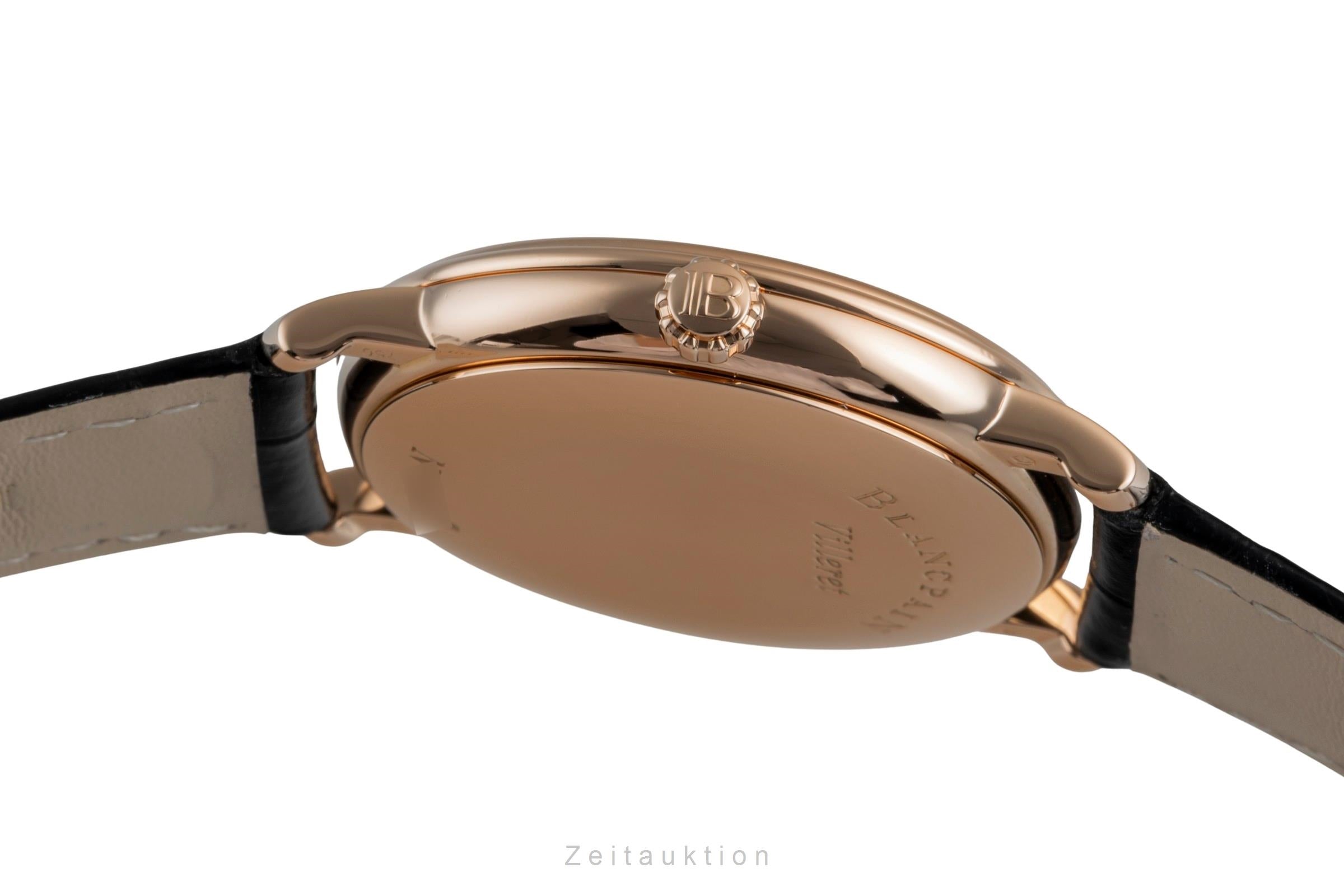 Blancpain Villeret Ultraflach 18k Roségold Automatik Herrenuhr Ref 6223-3642-55A [2506890]