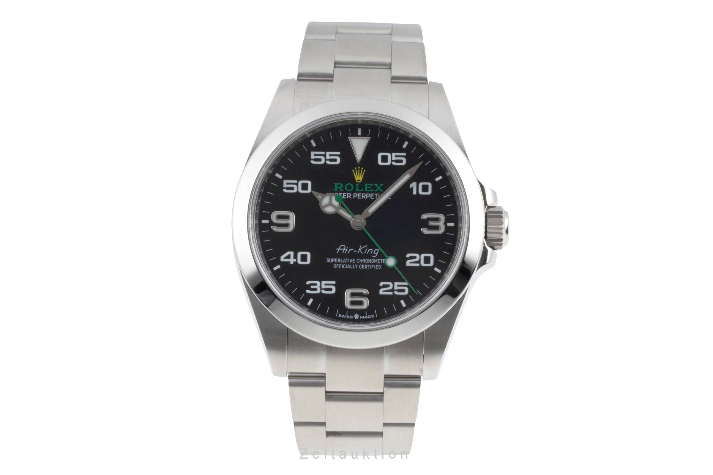 Rolex Air King acier automatique montre pour hommes 126900	  [2506891]