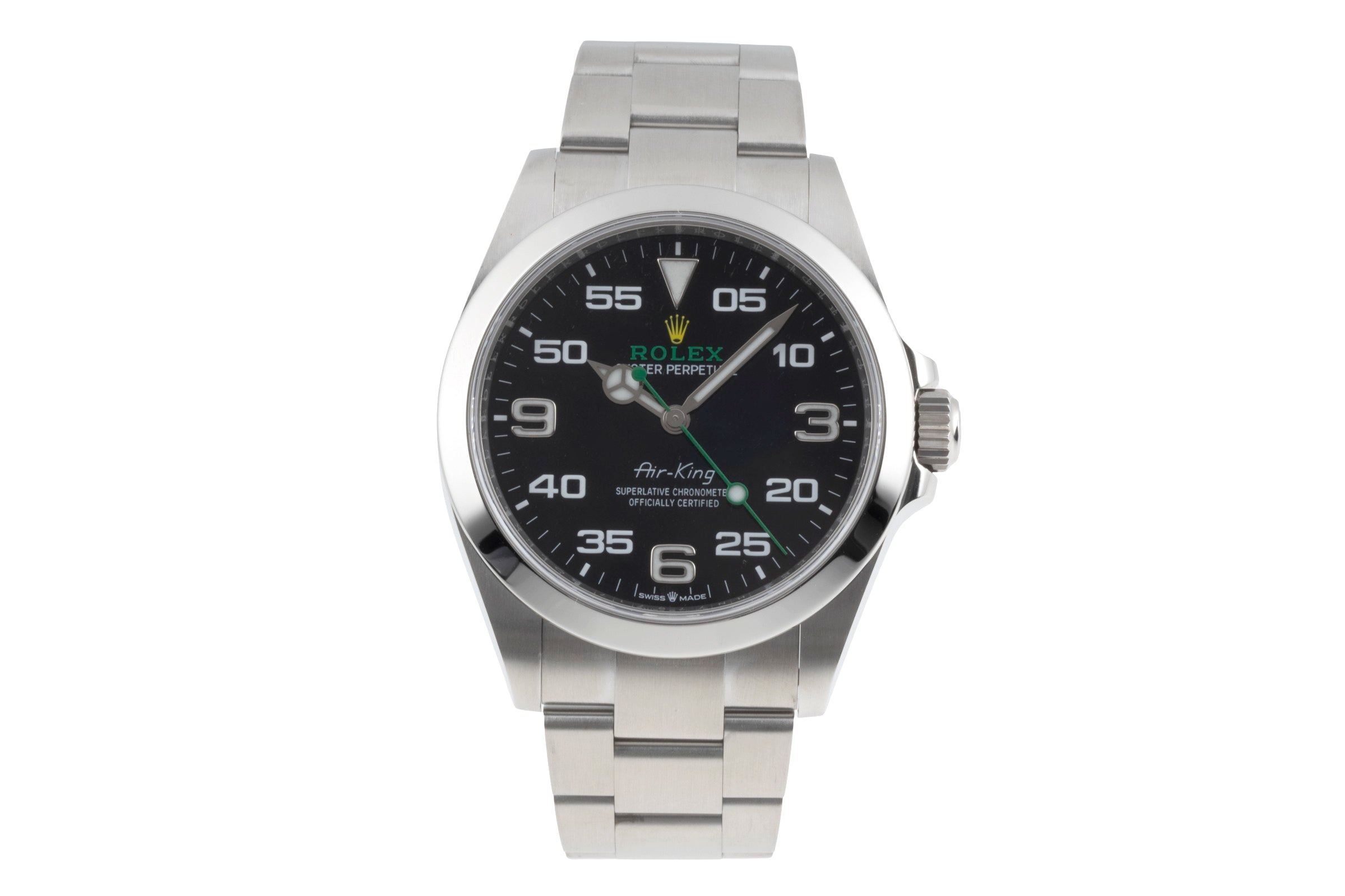 Rolex Air King acier automatique montre pour hommes 126900	  [2506891]