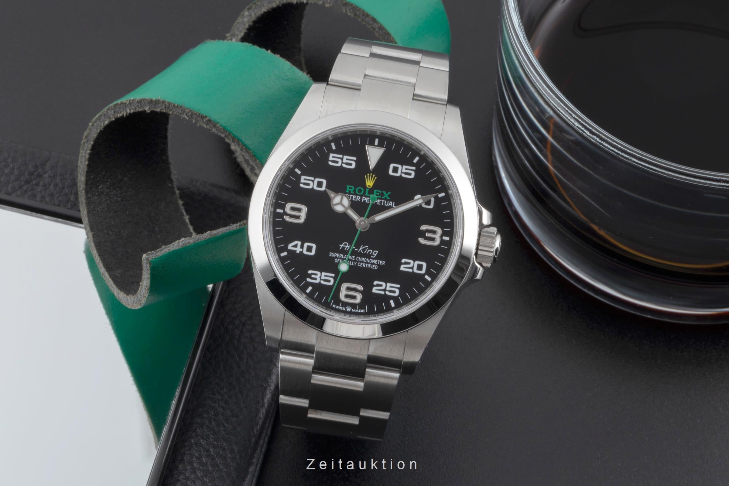 Rolex Air King acier automatique montre pour hommes 126900	  [2506891]