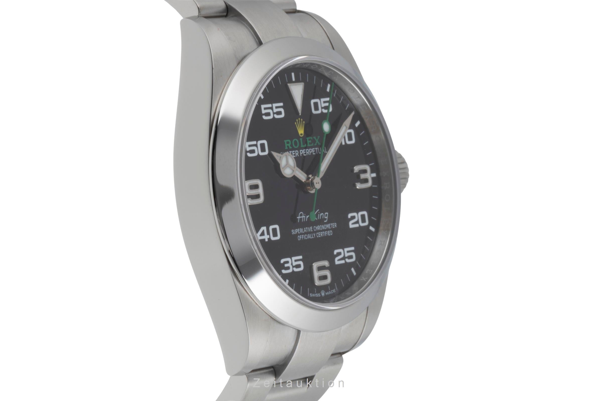 Rolex Air King acier automatique montre pour hommes 126900	  [2506891]