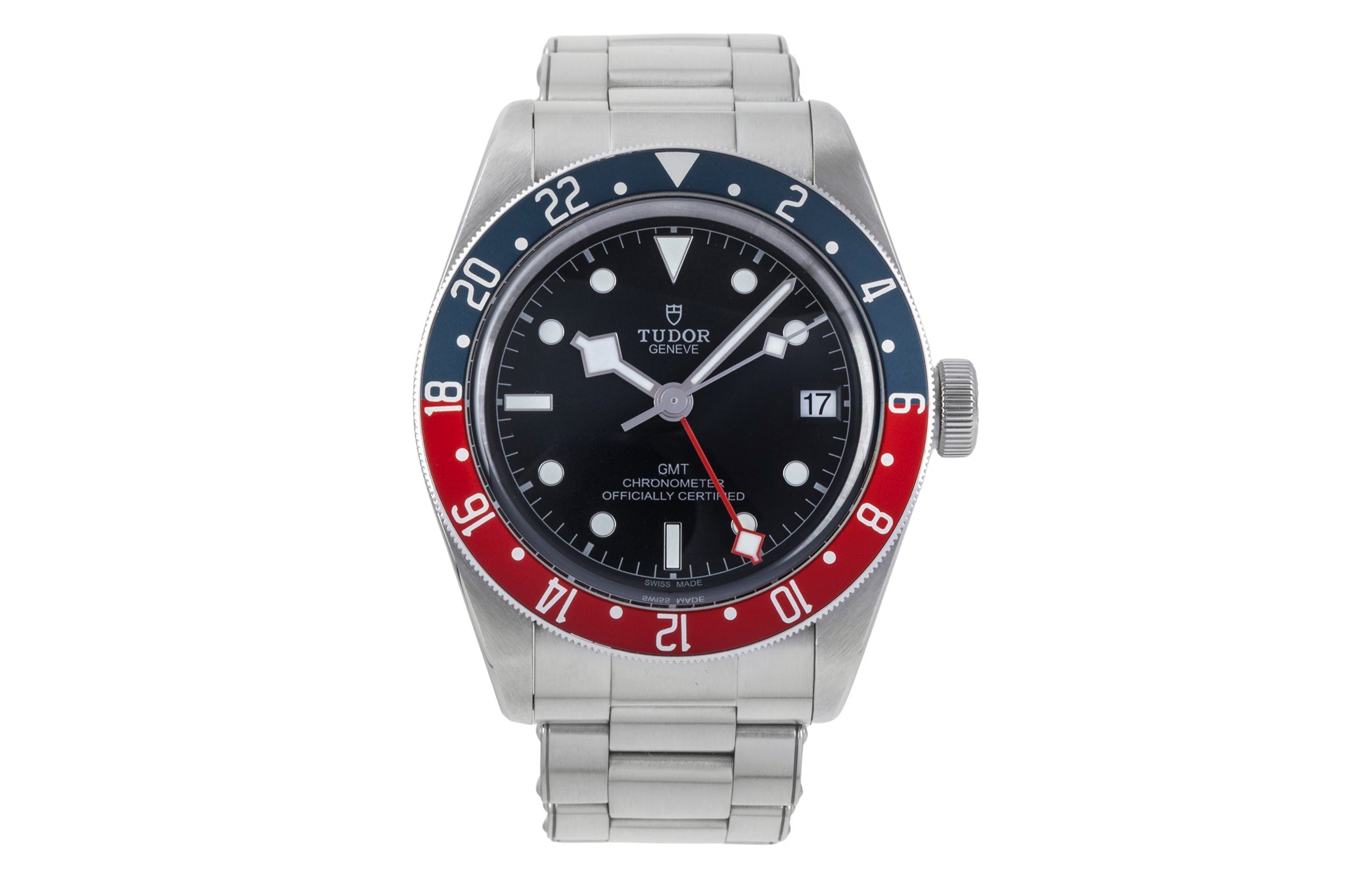 Tudor Black Bay GMT Edelstahl Automatik Herrenuhr Ref. 79830RB-0001 B&P 2021 [2506892]
