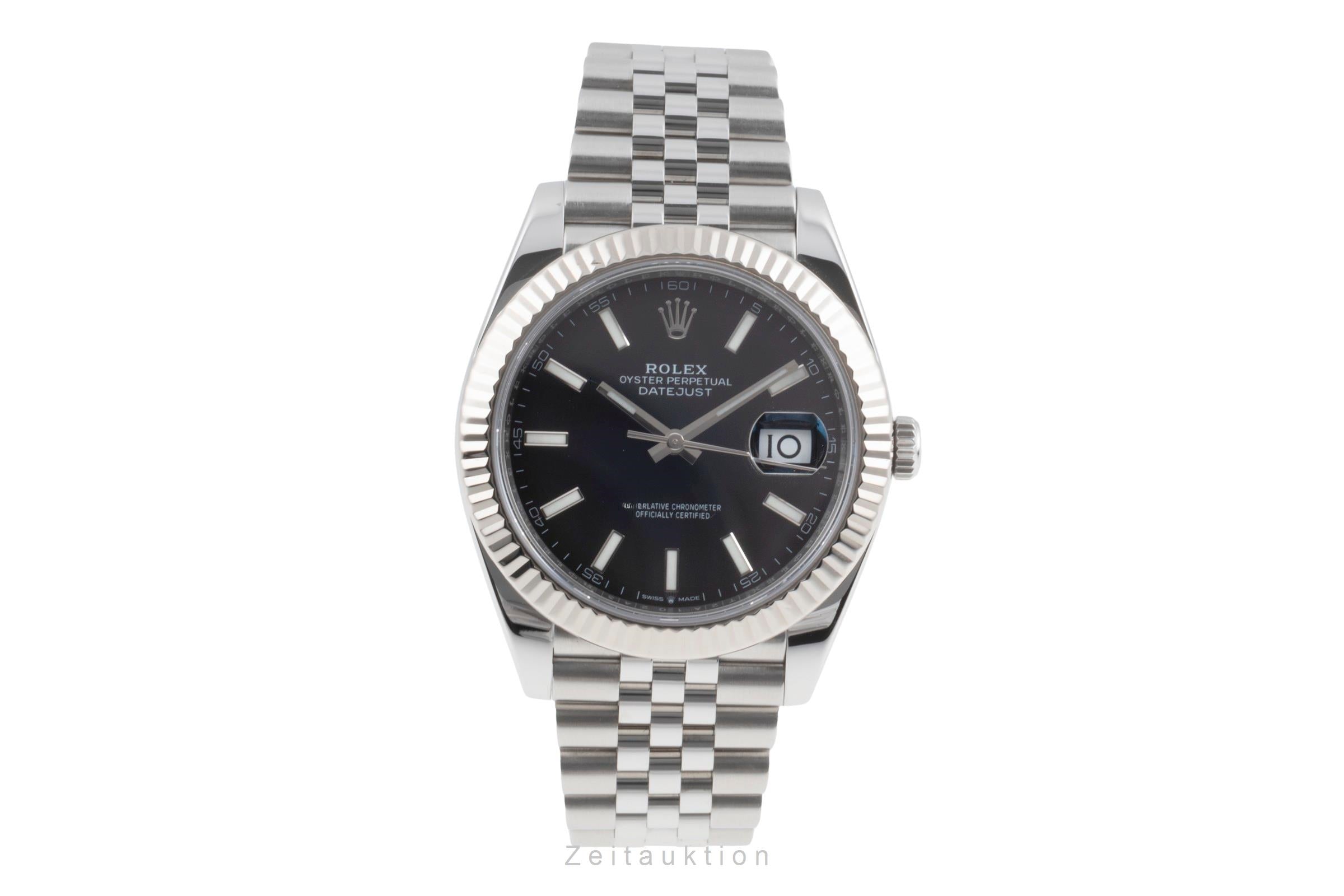 Rolex Datejust acero / oro blanco automático reloj para caballeros 126334  [2506894]
