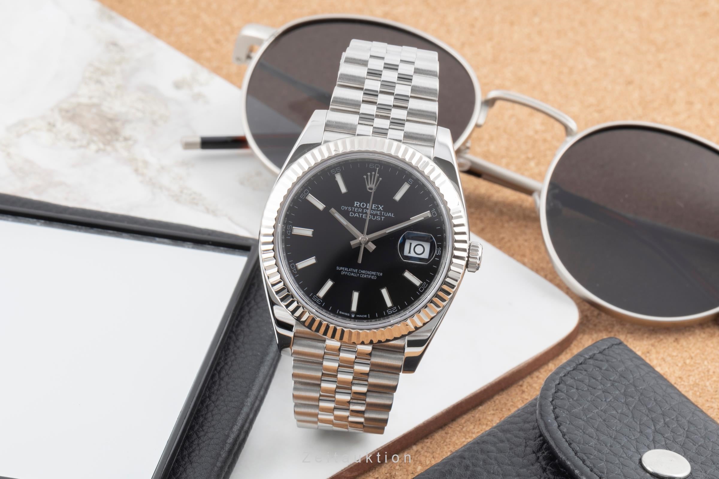 Rolex Datejust acero / oro blanco automático reloj para caballeros 126334  [2506894]