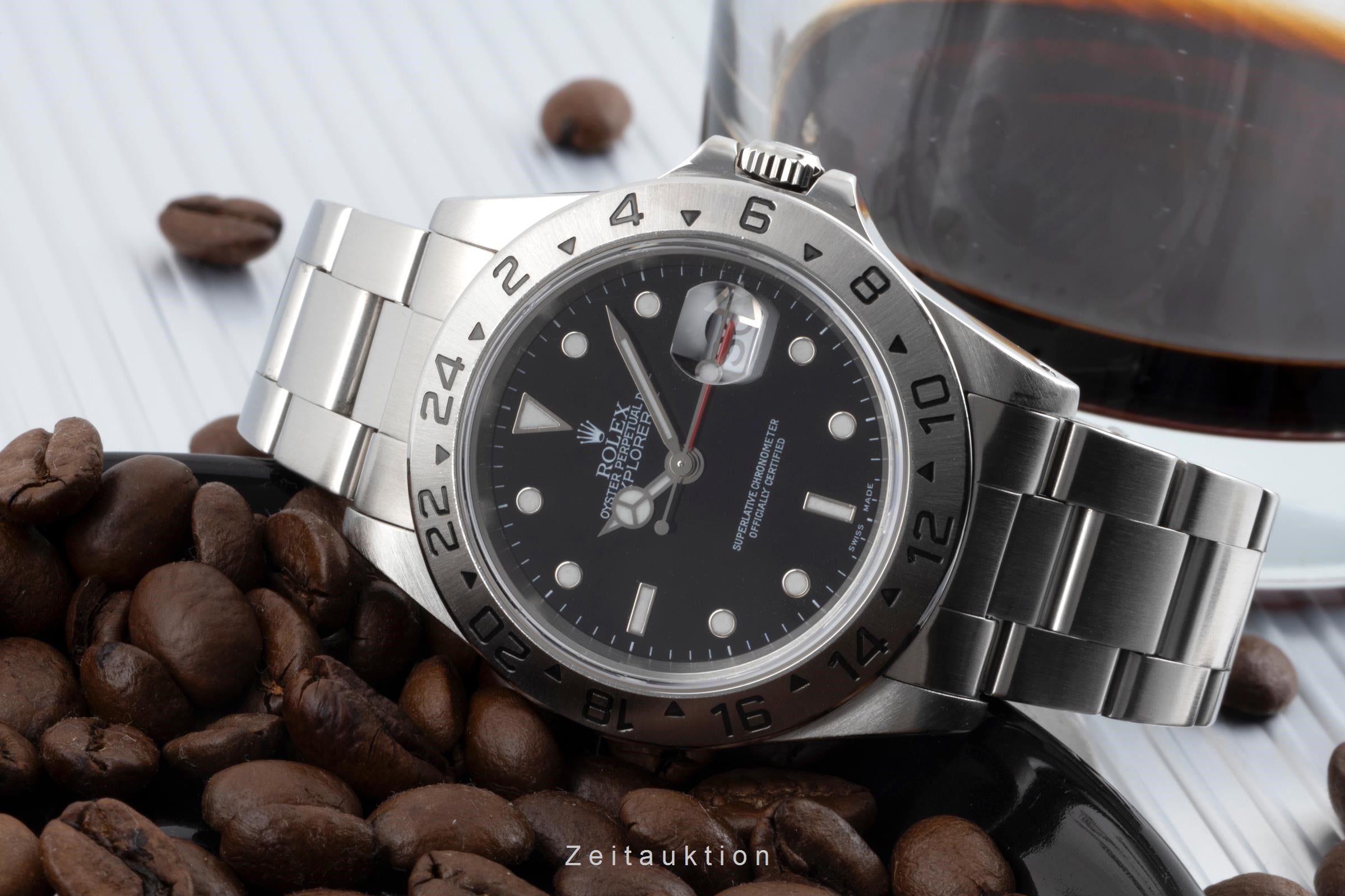 Rolex Explorer II acier automatique montre pour hommes 16570  [2506899]