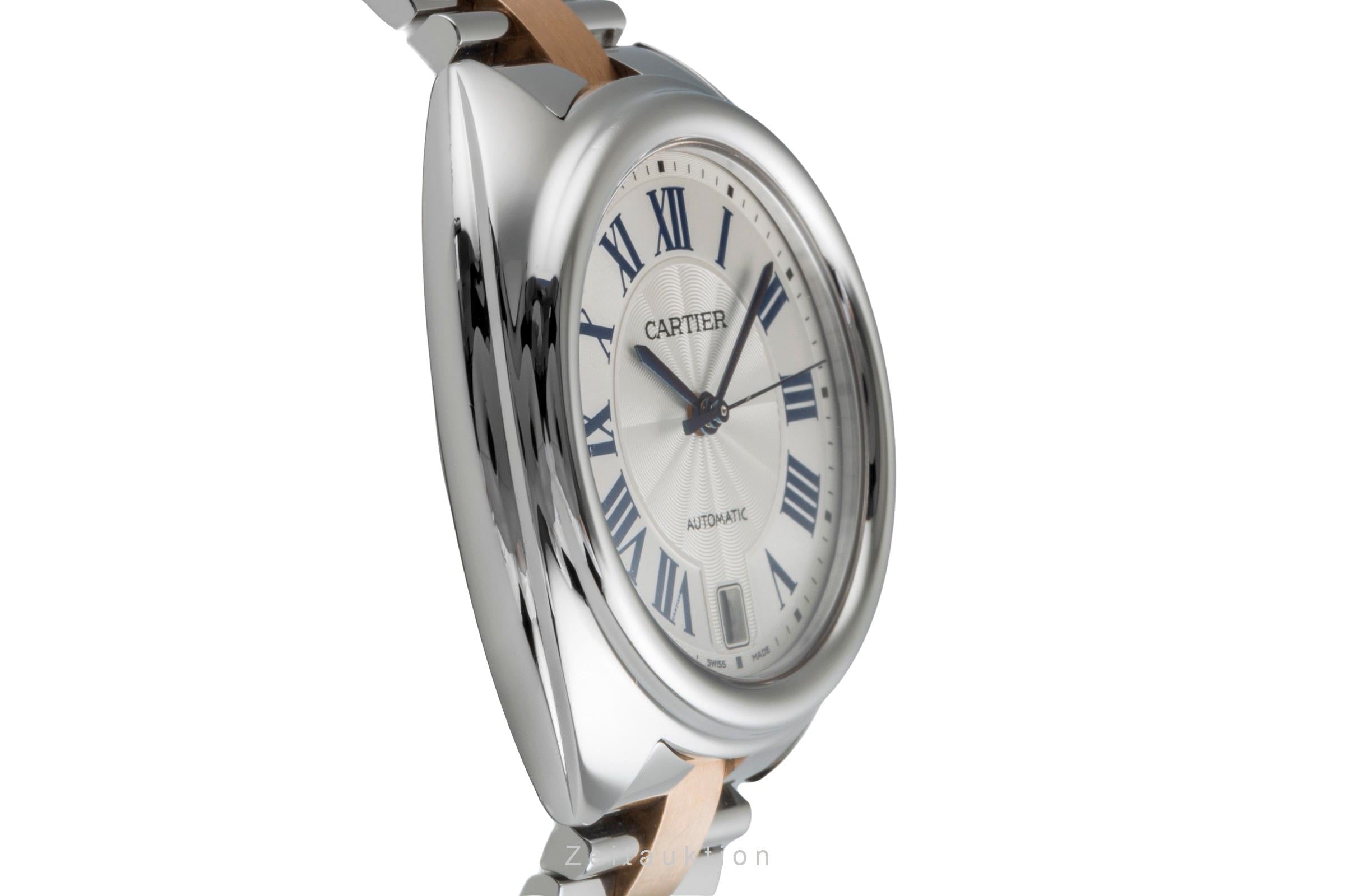 Cartier Clé de Cartier Stahl / Gold Automatik Damenuhr Ref. W2CL0003 B&P 2018 [2506902]