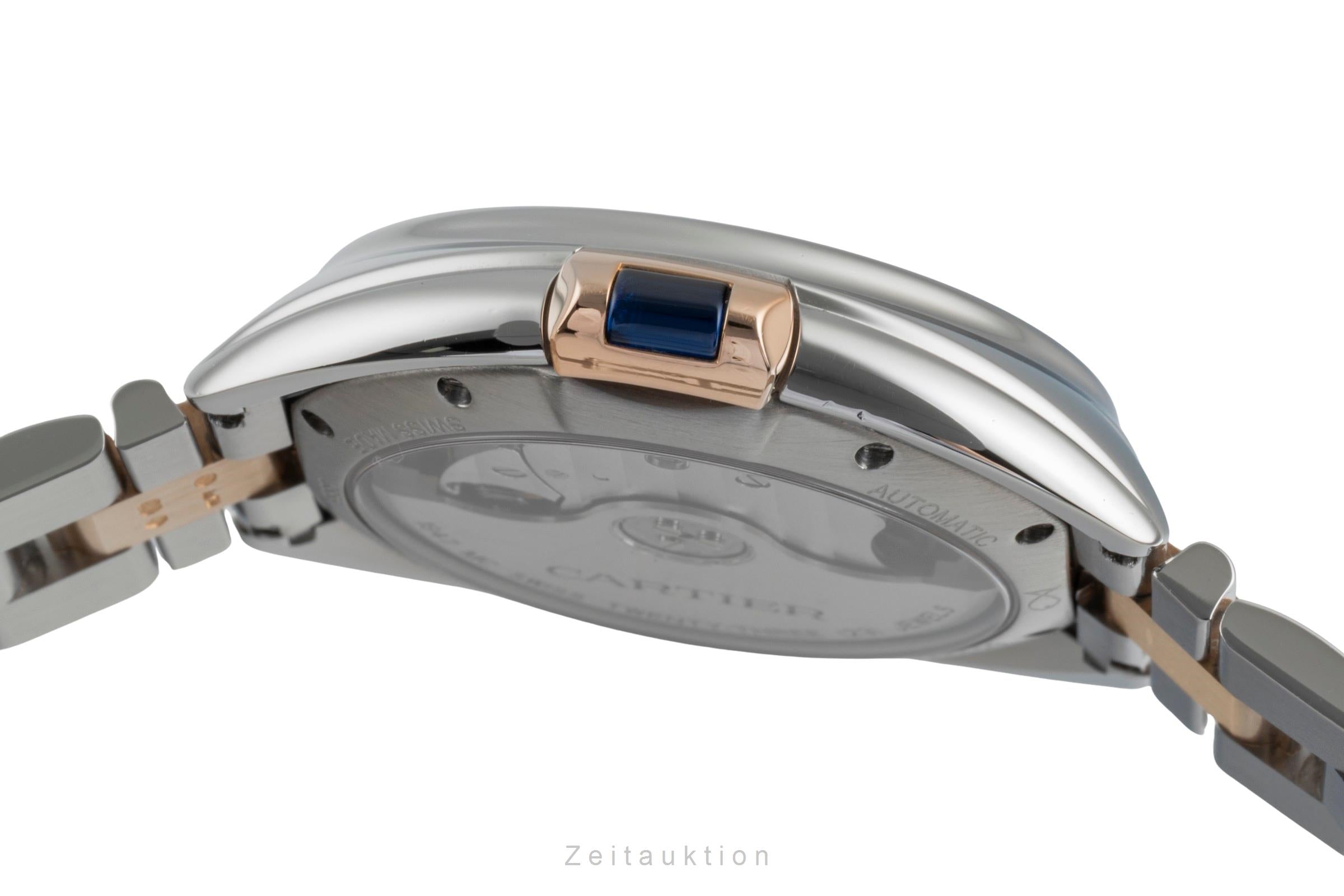 Cartier Clé de Cartier Stahl / Gold Automatik Damenuhr Ref. W2CL0003 B&P 2018 [2506902]