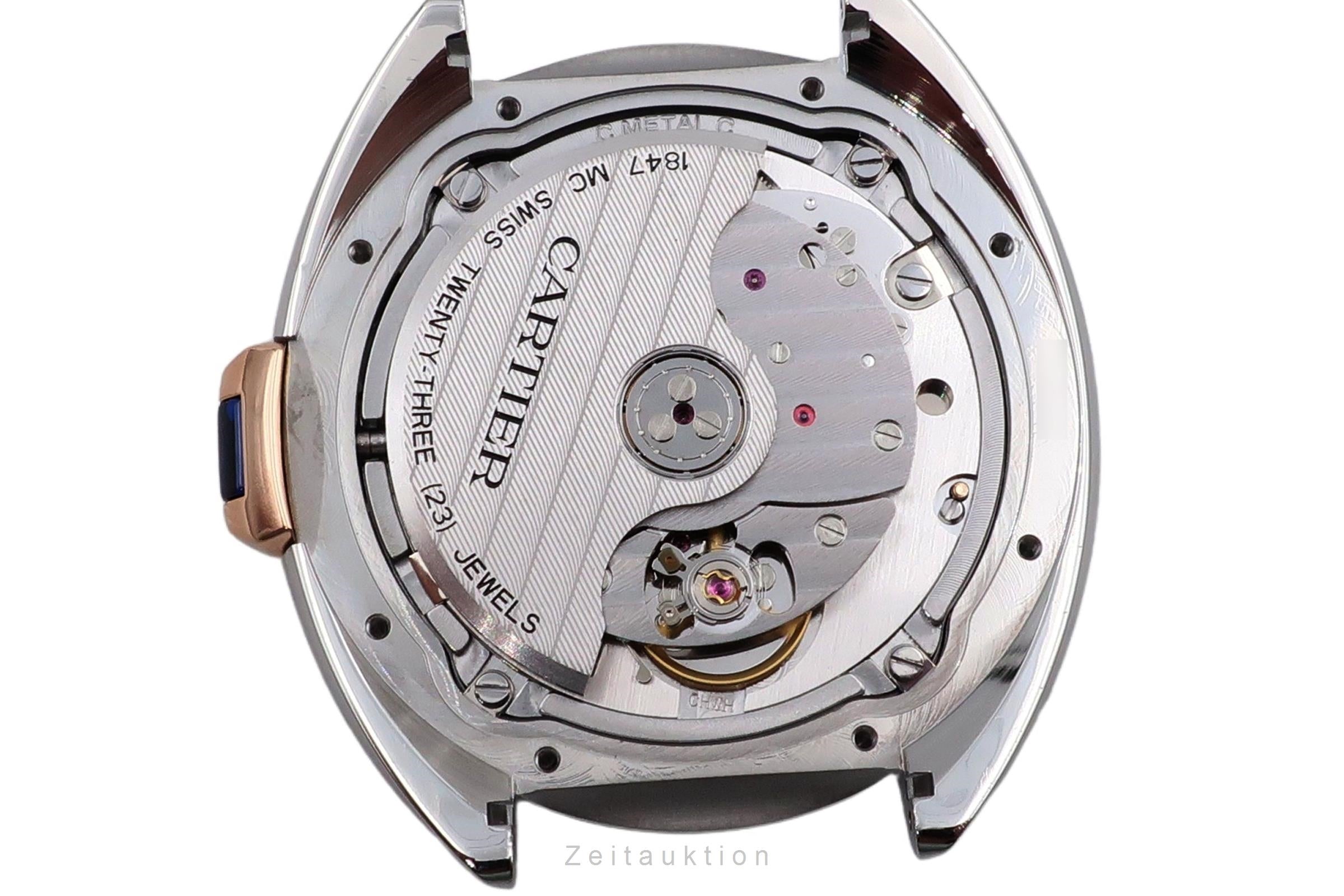 Cartier Clé de Cartier Stahl / Gold Automatik Damenuhr Ref. W2CL0003 B&P 2018 [2506902]