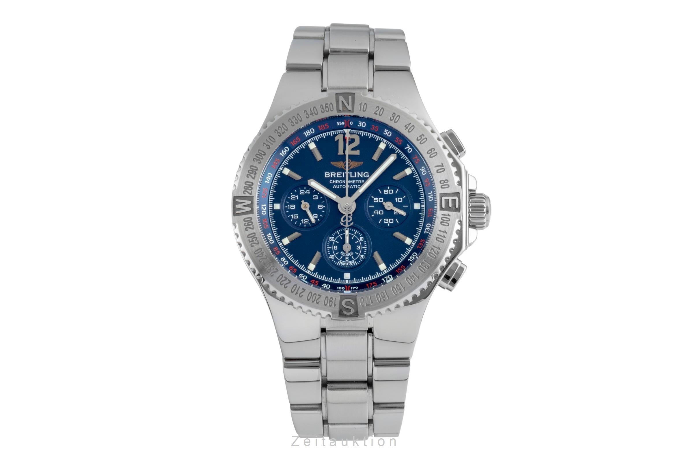 Breitling Hercules chronograph steel automatic men's watch A39362  [2506903]