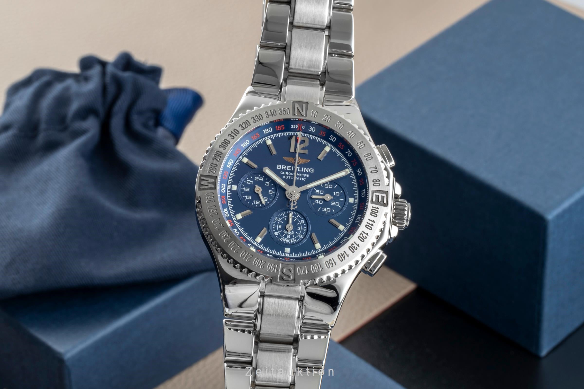 Breitling Hercules chronograph steel automatic men's watch A39362  [2506903]