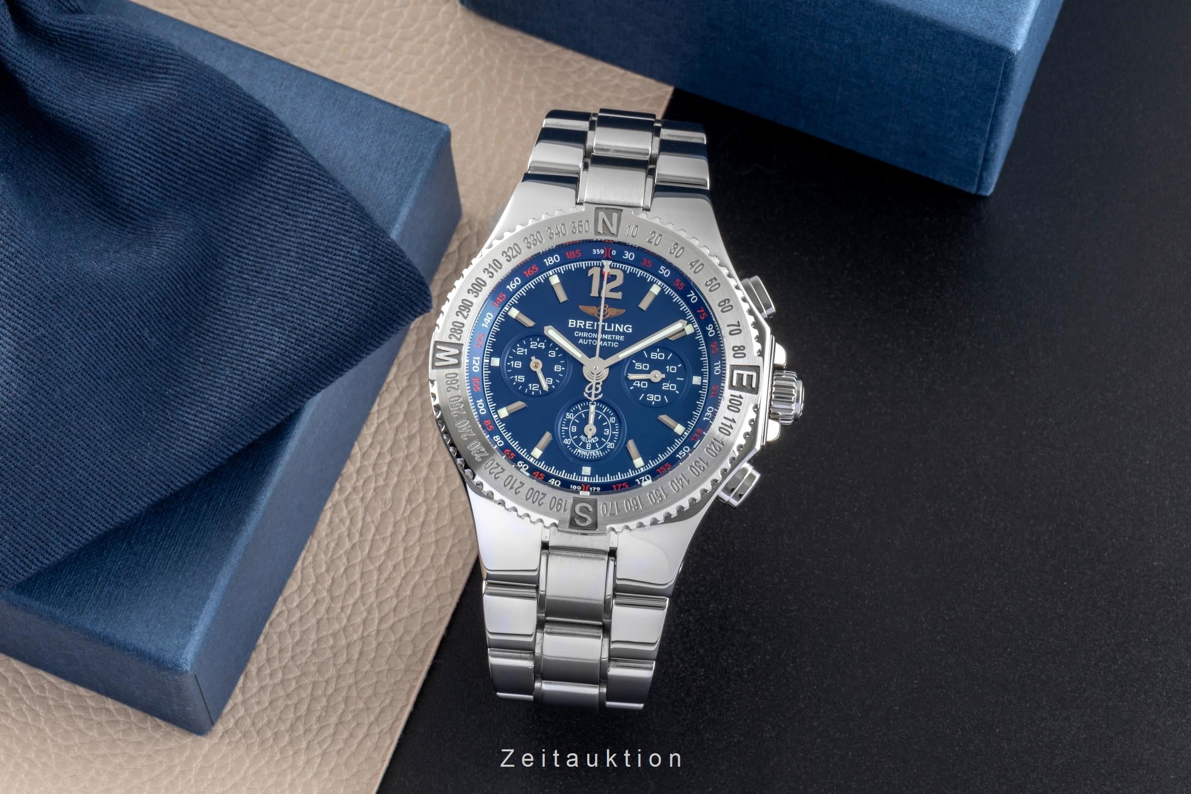 Breitling Hercules chronograph steel automatic men's watch A39362  [2506903]