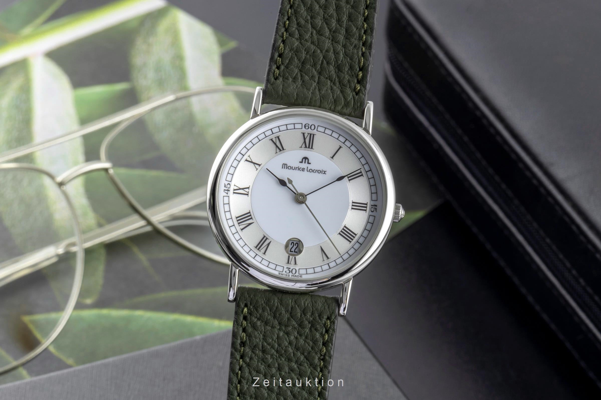 Maurice Lacroix Les Classiques steel quartz men's watch 69686  [2506904]