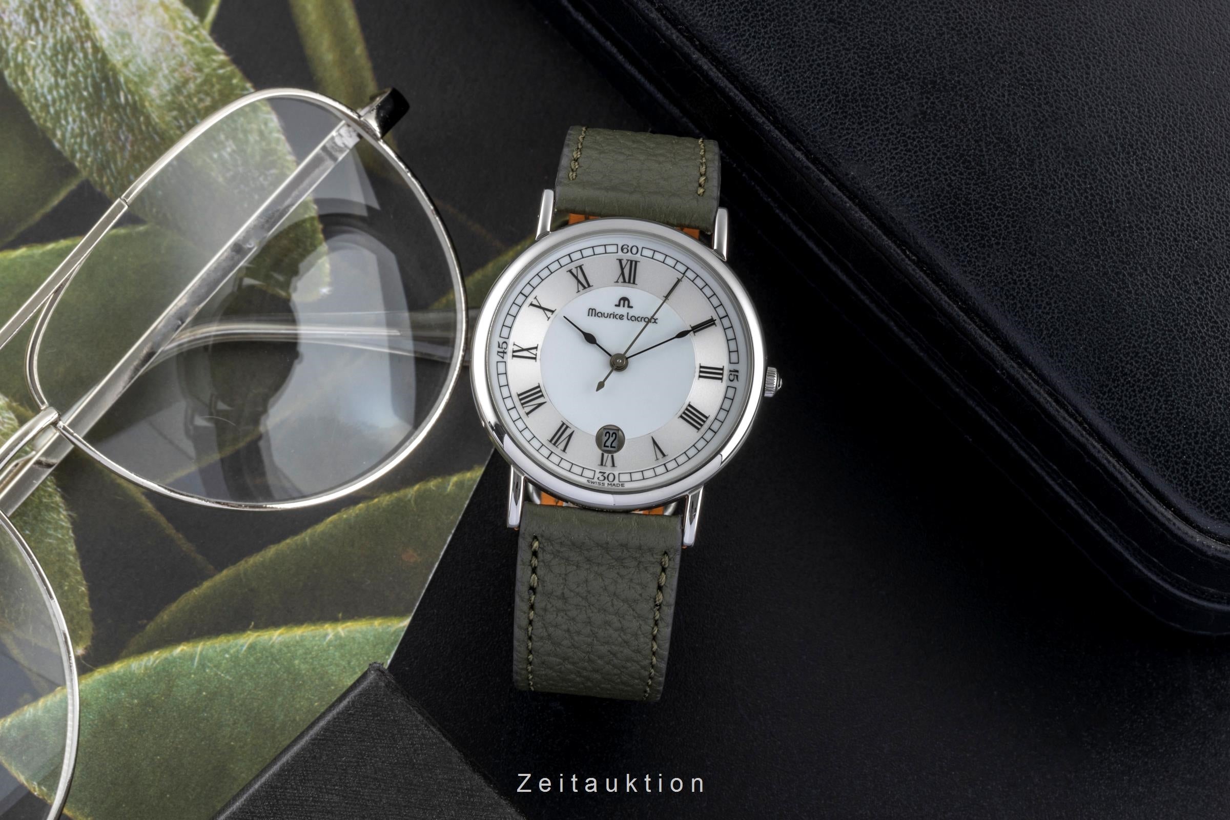 Maurice Lacroix Les Classiques acier quartz montre pour hommes 69686  [2506904]