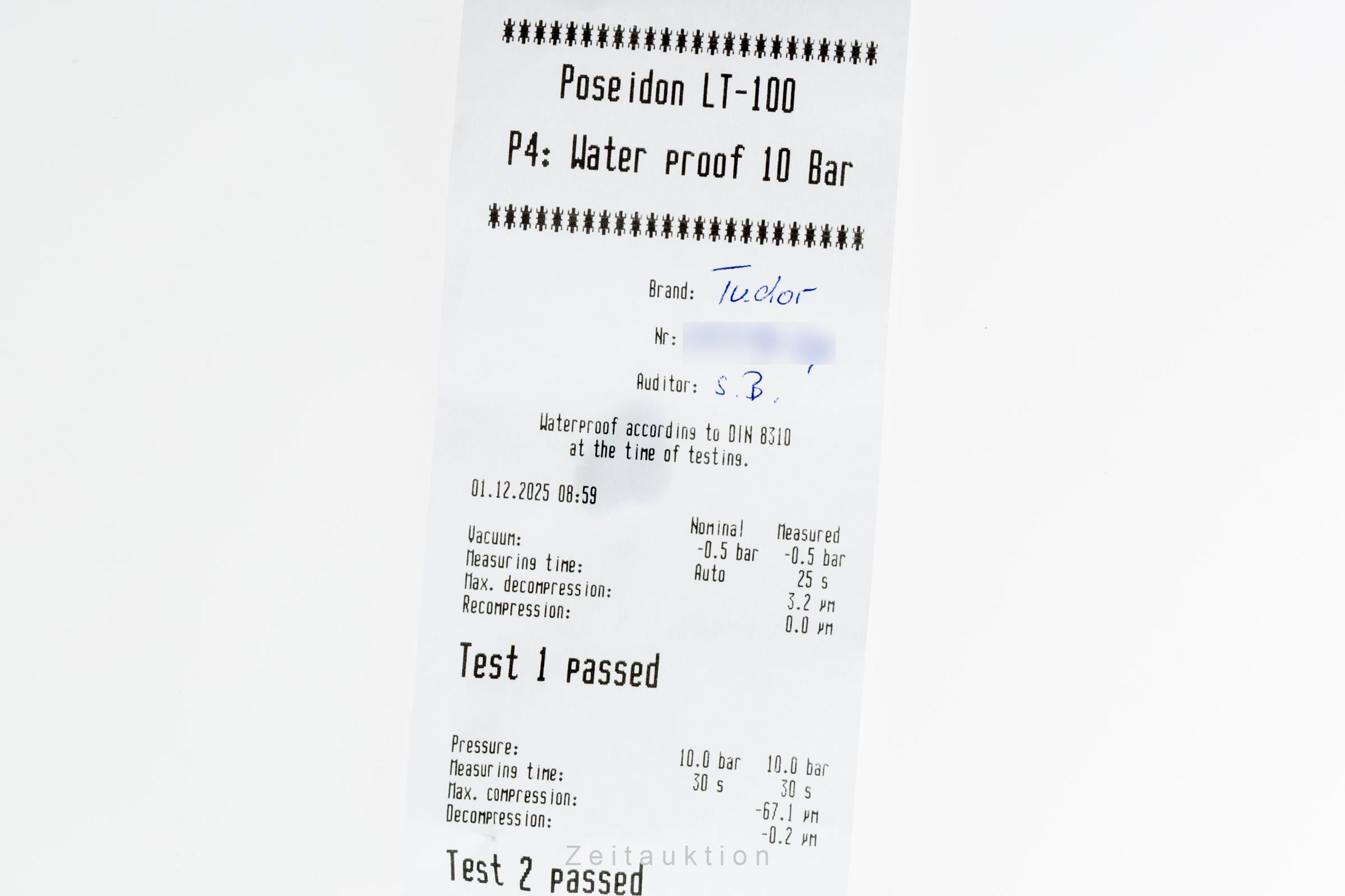 Tudor Black Shield chronograph ceramic / steel automatic men's watch 42000CR  [2506910]