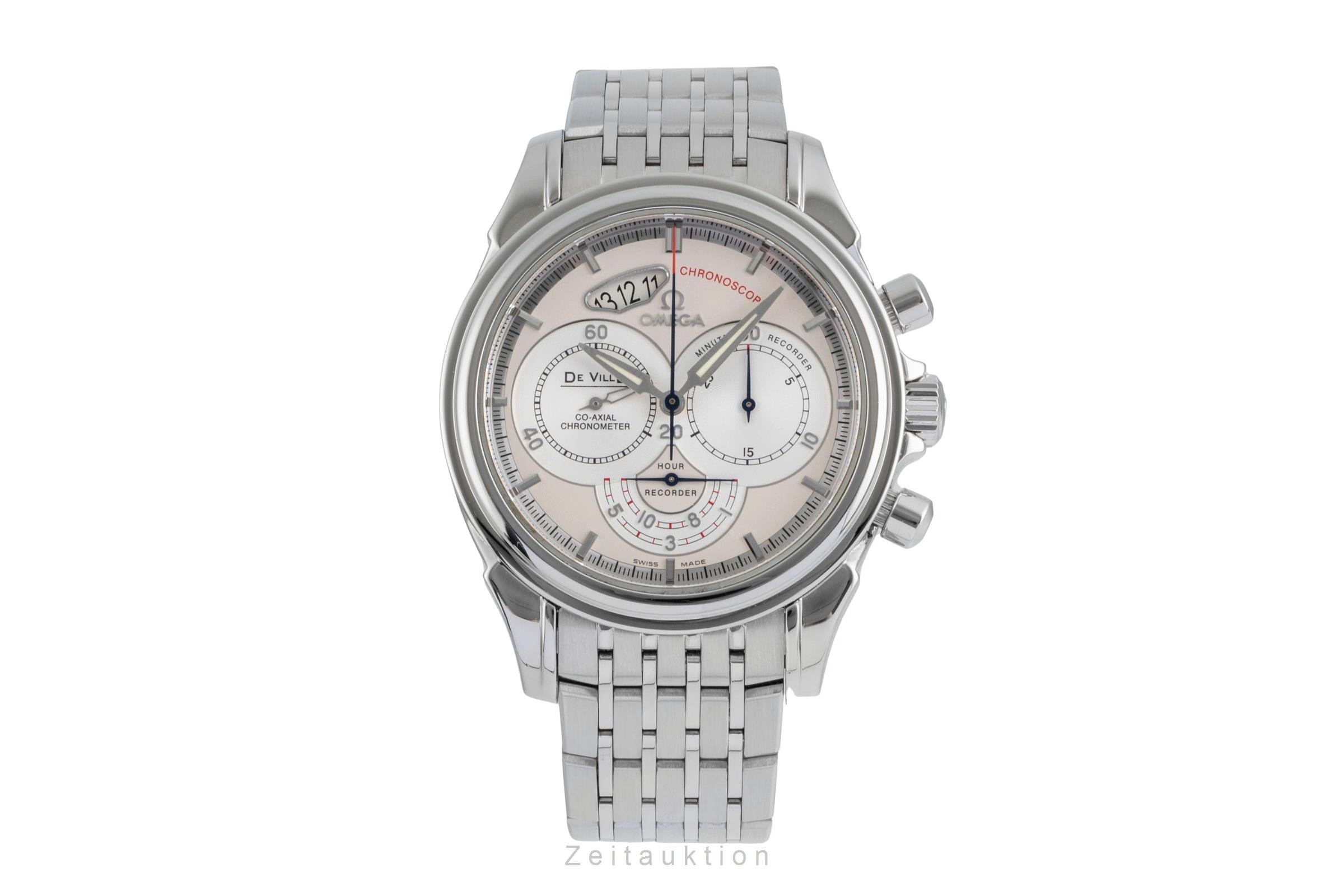 Omega De Ville chronographe acier automatique montre pour hommes 4550.30.00  [2506914]