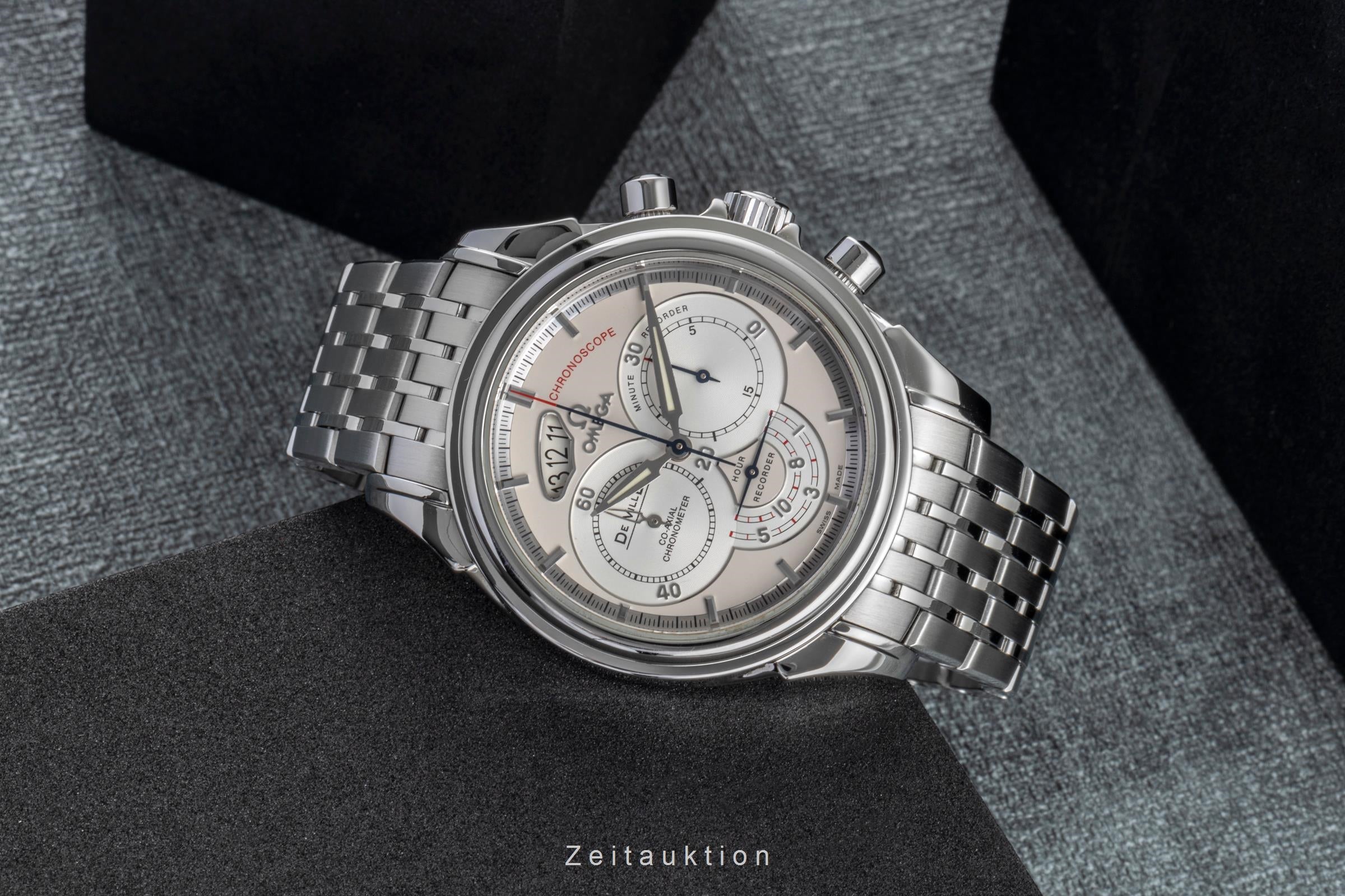 Omega De Ville chronographe acier automatique montre pour hommes 4550.30.00  [2506914]