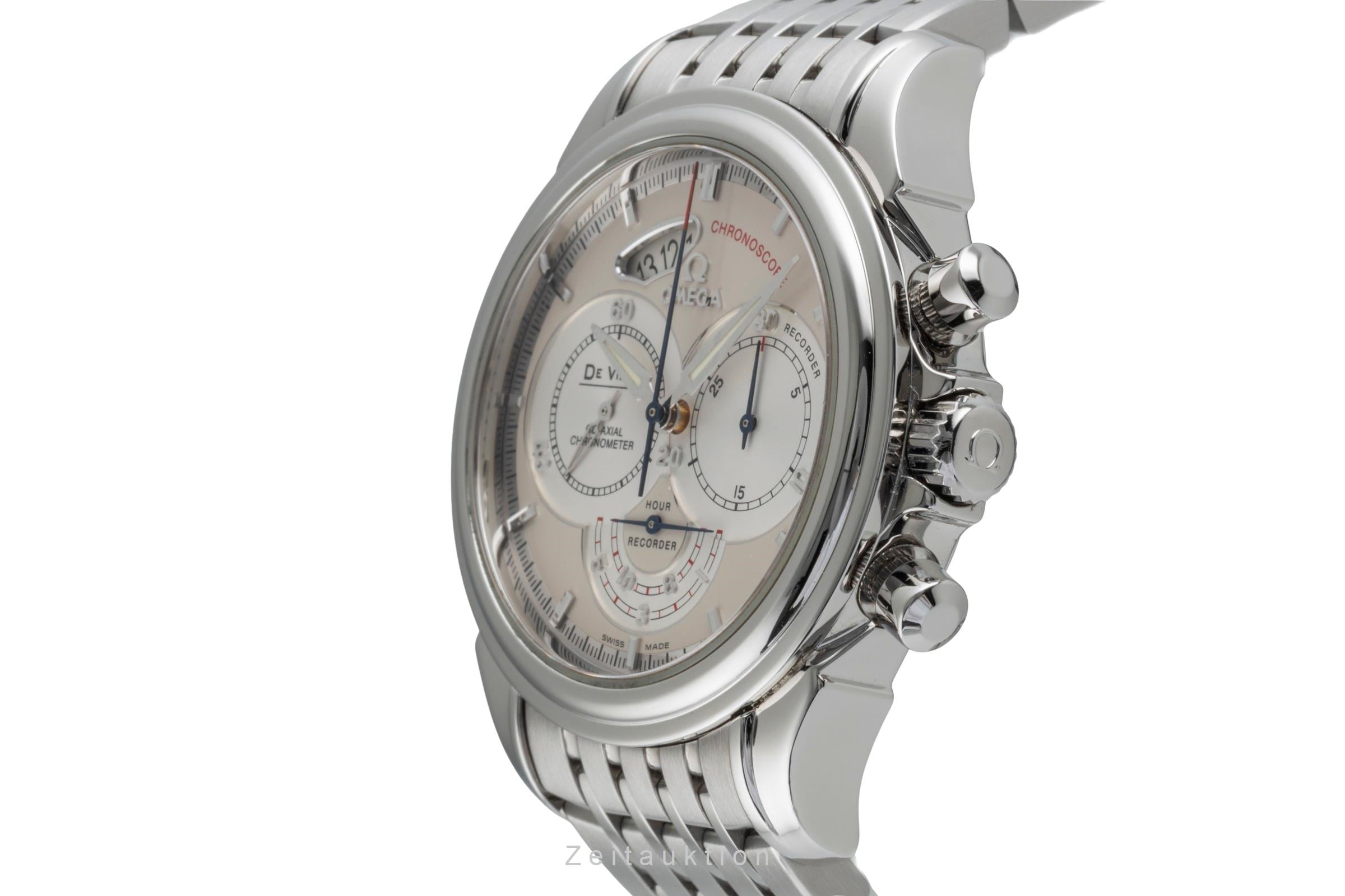 Omega De Ville chronographe acier automatique montre pour hommes 4550.30.00  [2506914]