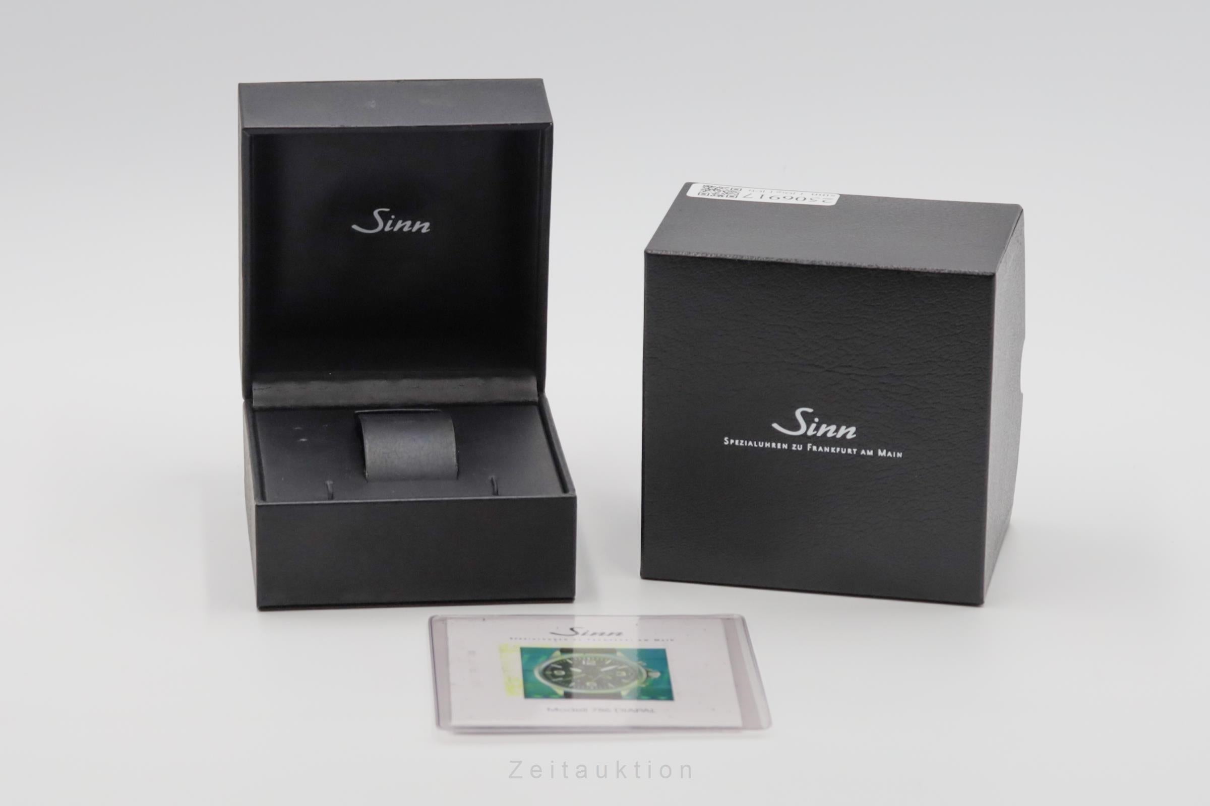 Sinn 756 Duograph Diapal Stahl Automatik Ref. 756.030 Box [2506917]