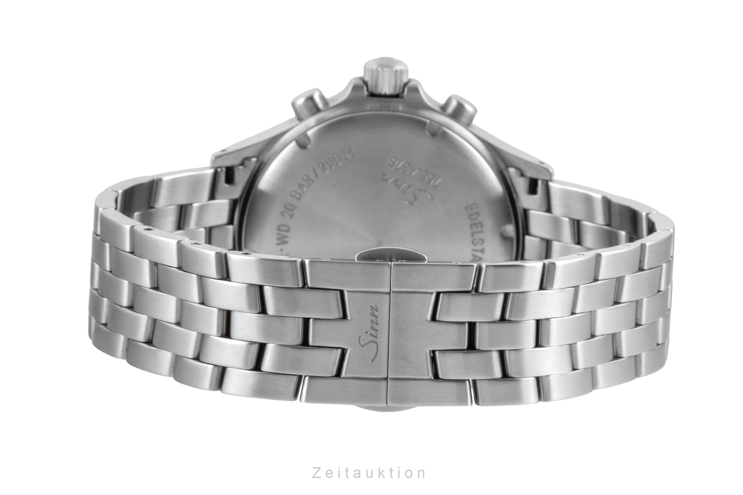 Sinn 756 Duograph Diapal Stahl Automatik Ref. 756.030 Box [2506917]