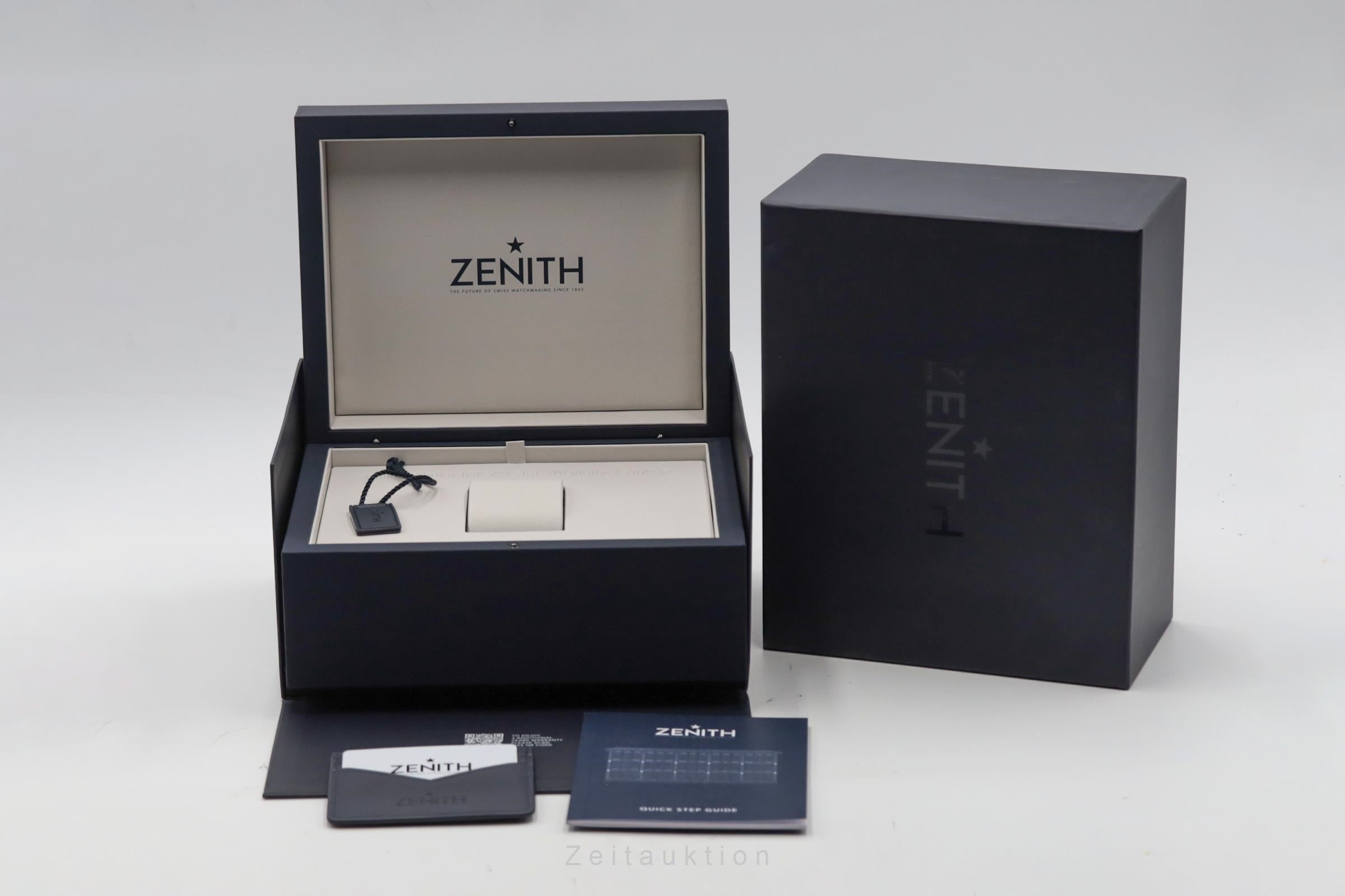 Zenith Chronomaster chronograph steel automatic Kal. 3600 Ref