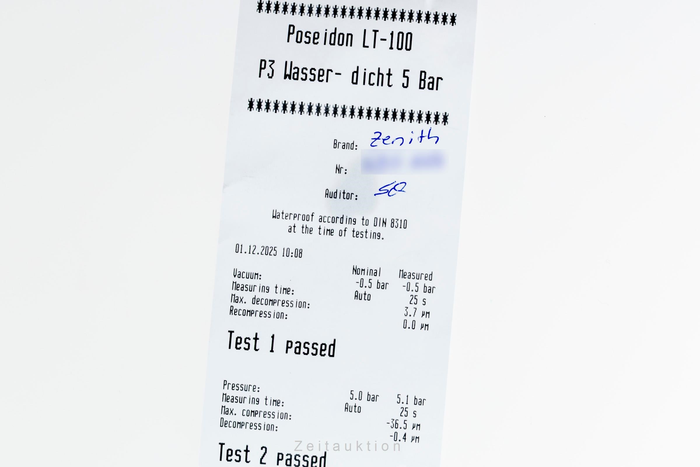 Zenith Chronomaster Chronograph Automatik 03.3200.3600/21.M3200 NP: 10400,- € [2506918]