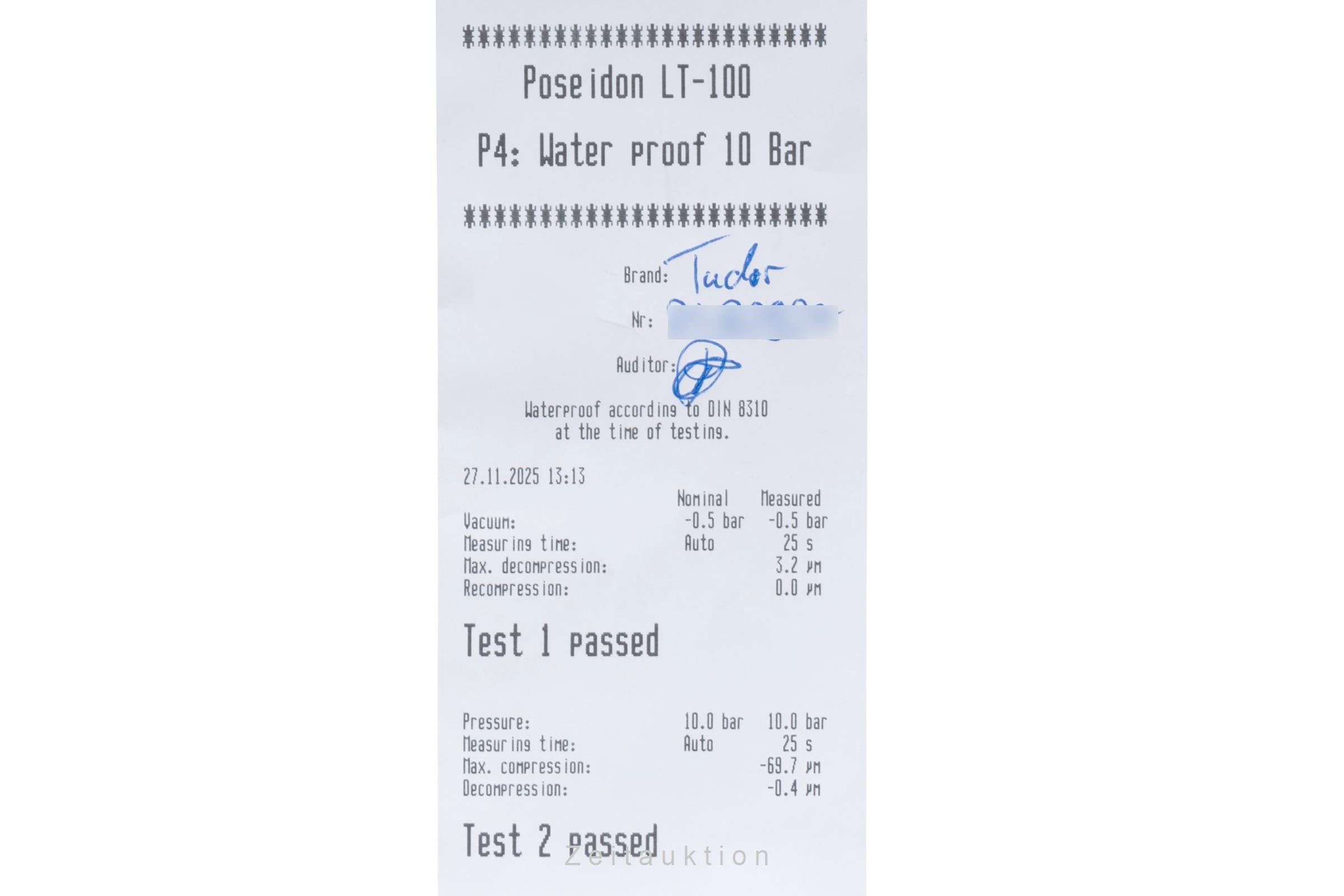 Tudor Ranger acier automatique montre pour hommes 79950-0003  [2506919]