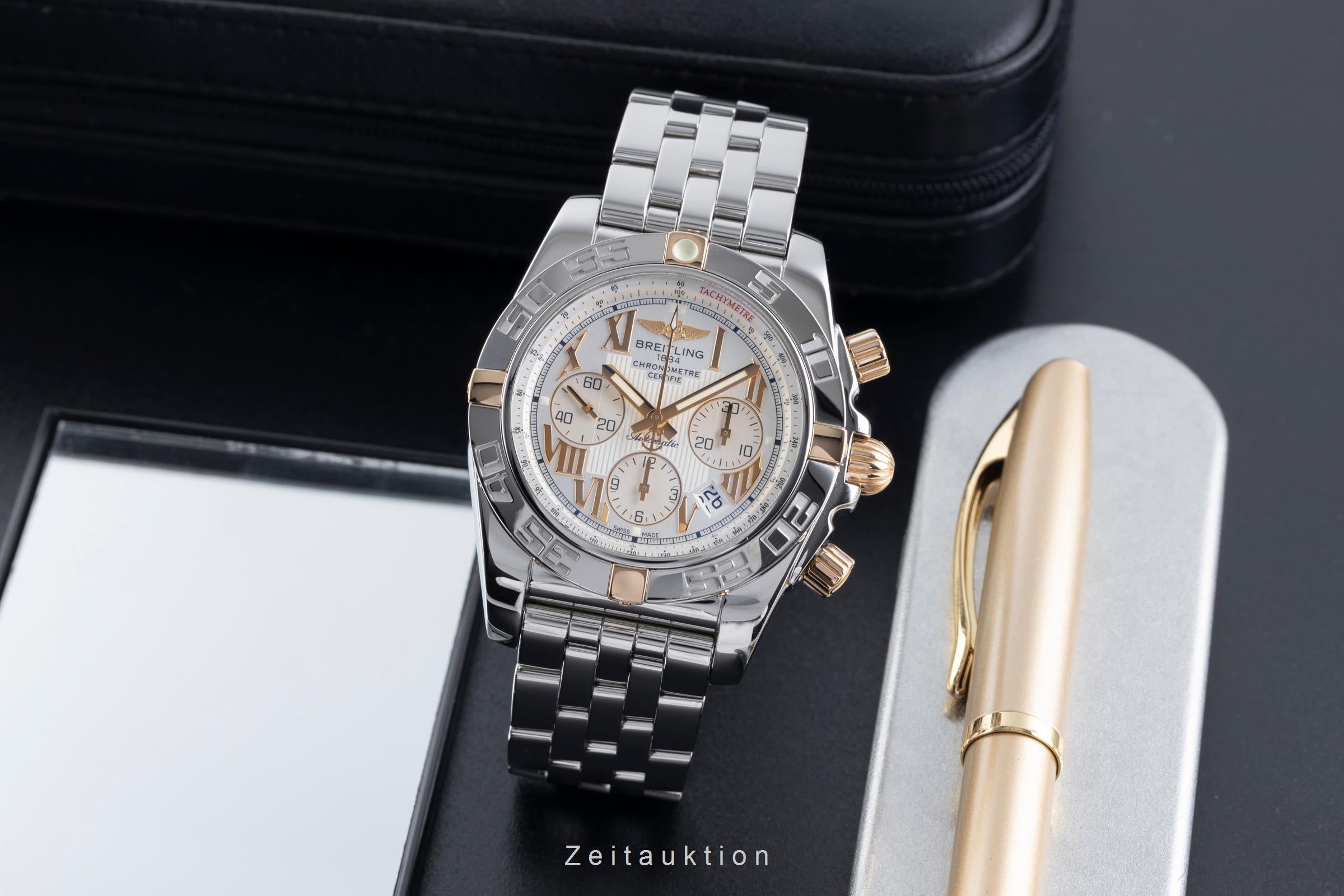 Breitling Chronomat 44 Chronograph Stahl / Gold Automatik Ref. IB0110 B011G77PA [2506921]