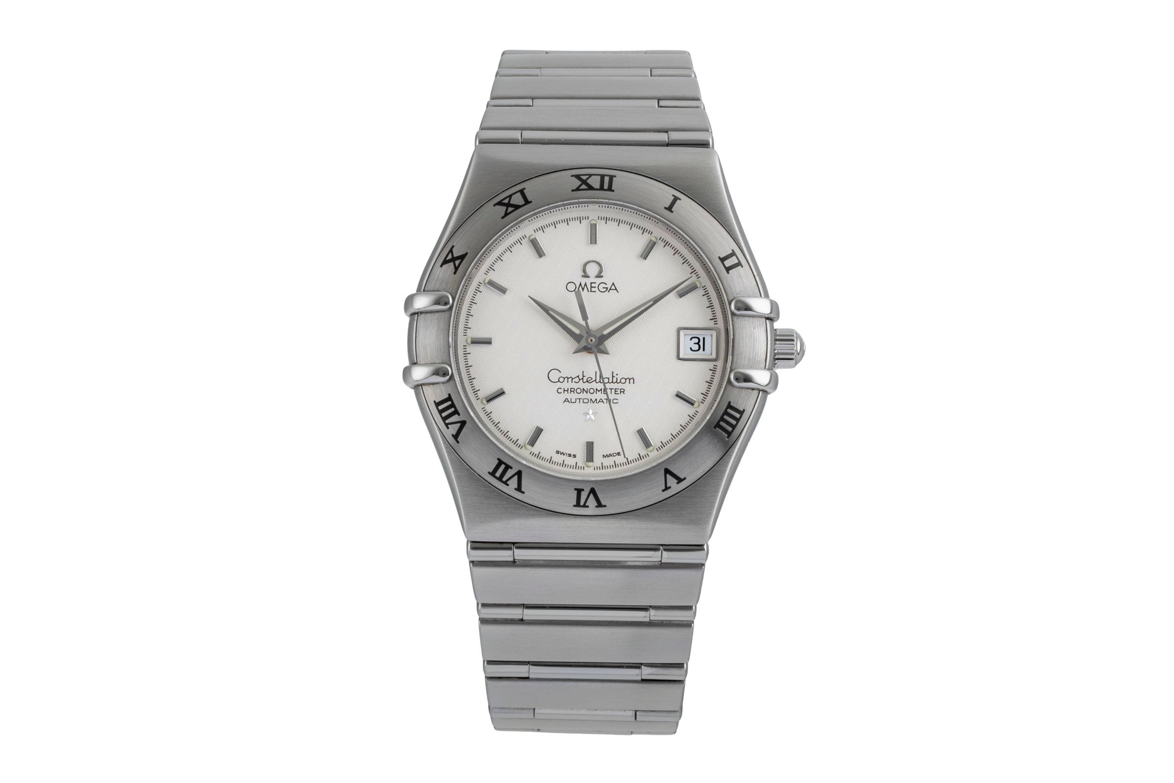 Omega Constellation acier automatique montre pour hommes 1502.30.00  [2506926]