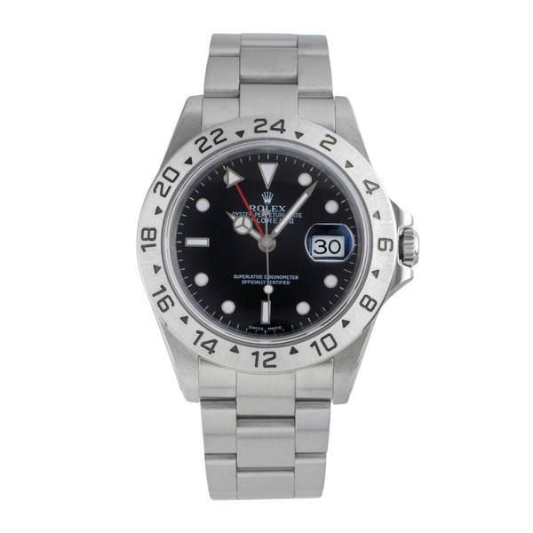 Rolex Explorer II steel automatic men's watch 16570  [2506927]