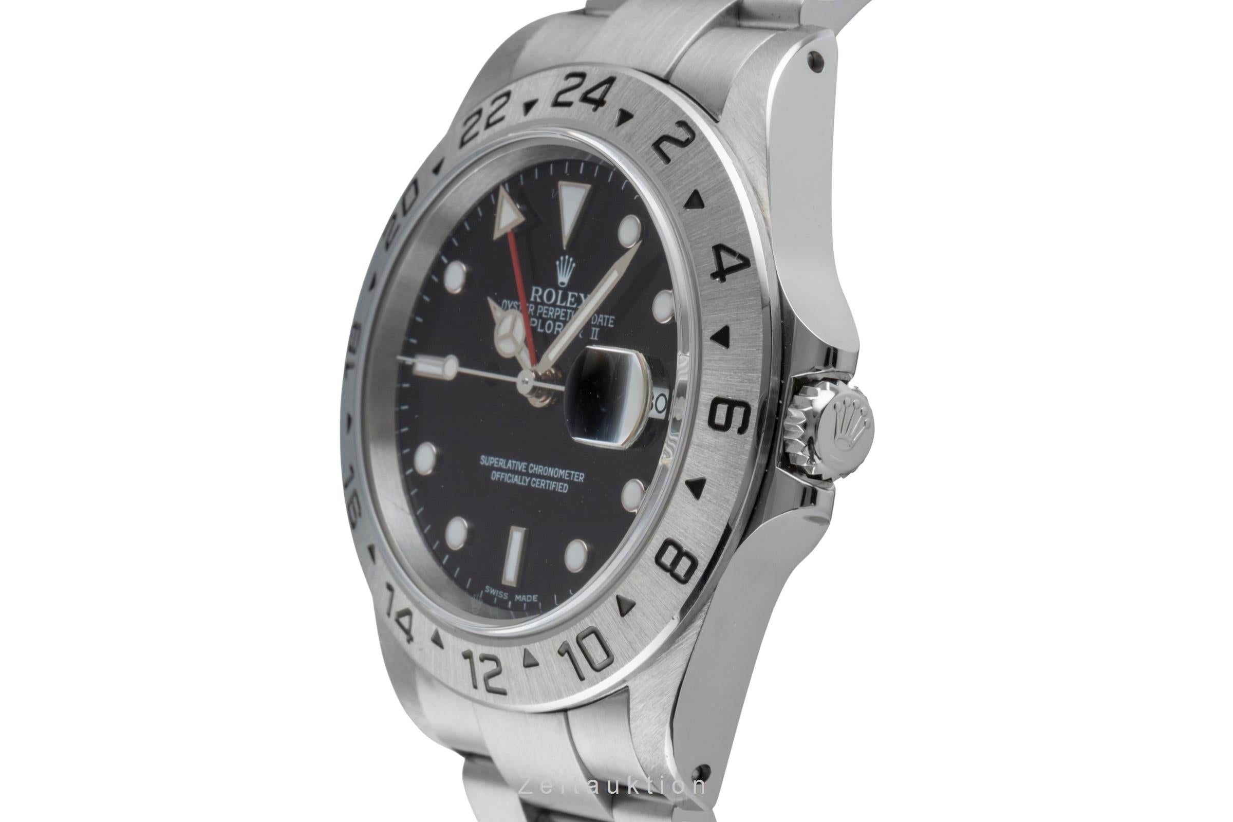 Rolex Explorer II steel automatic men's watch 16570  [2506927]