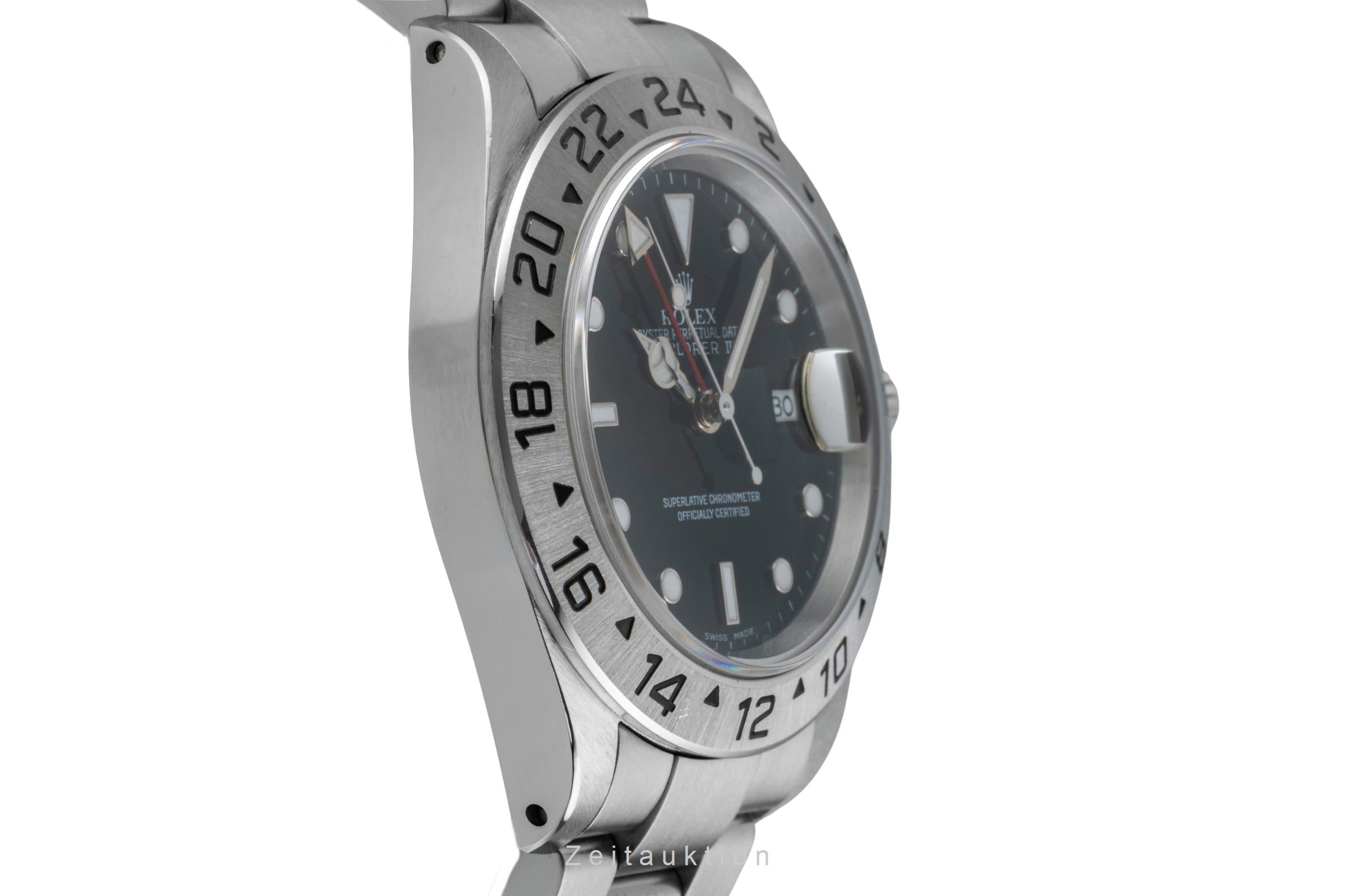 Rolex Explorer II steel automatic men's watch 16570  [2506927]