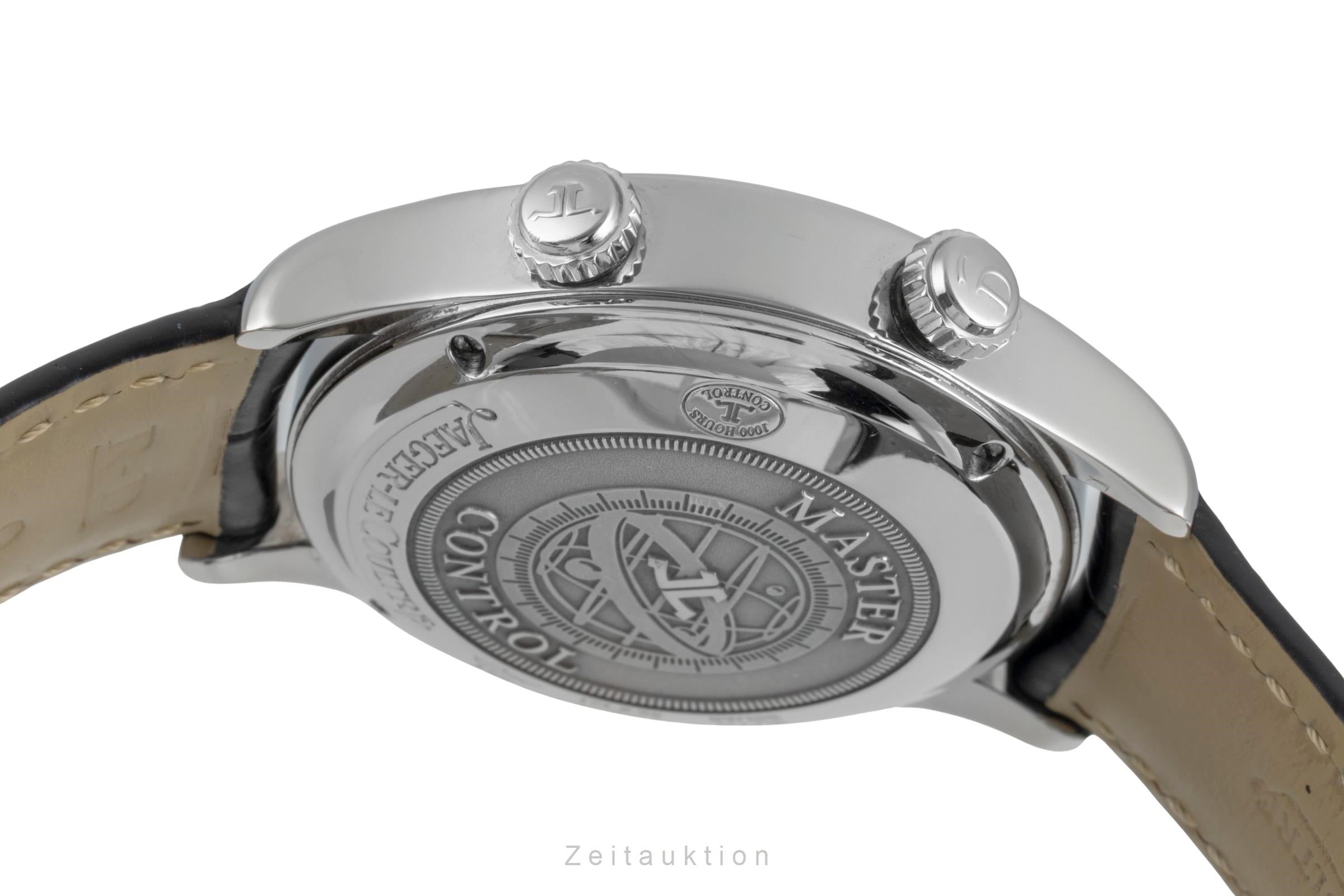 Jaeger LeCoultre Memovox Stahl Automatik Herrenuhr Ref. Q1418430 174.8.96  [2506928]