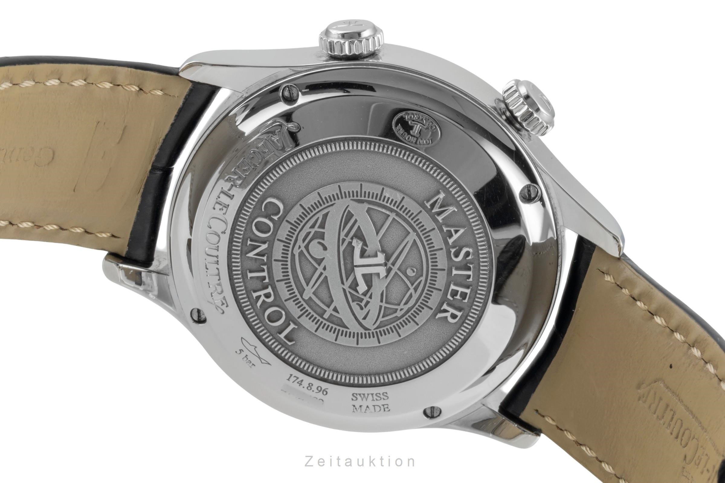 Jaeger LeCoultre Memovox Stahl Automatik Herrenuhr Ref. Q1418430 174.8.96  [2506928]