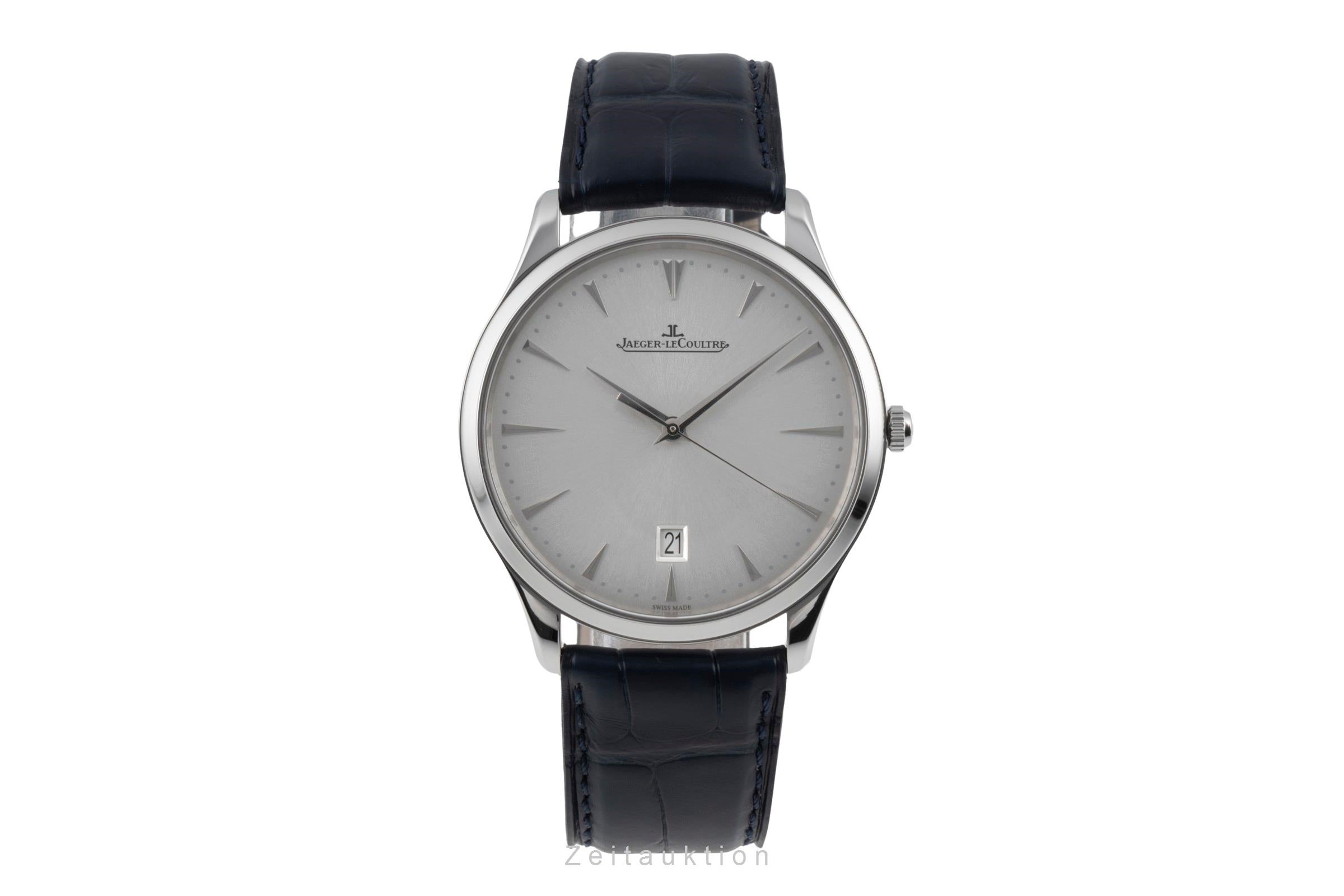 Jaeger LeCoultre Master Ultra Thin acero automático reloj para caballeros Q1288420  , 174.8.37.S  [2506929]
